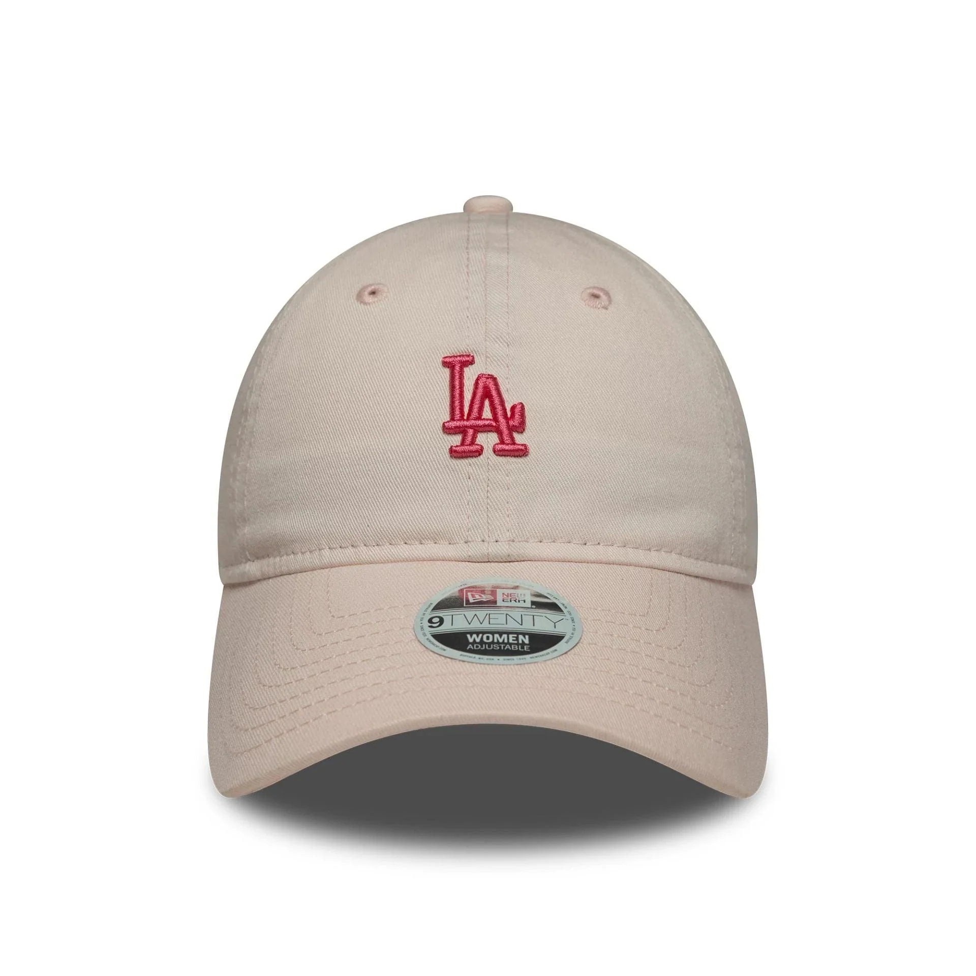 LA Dodgers Womens MLB Washed Mini Pastel Pink 9TWENTY Cap - Image 2