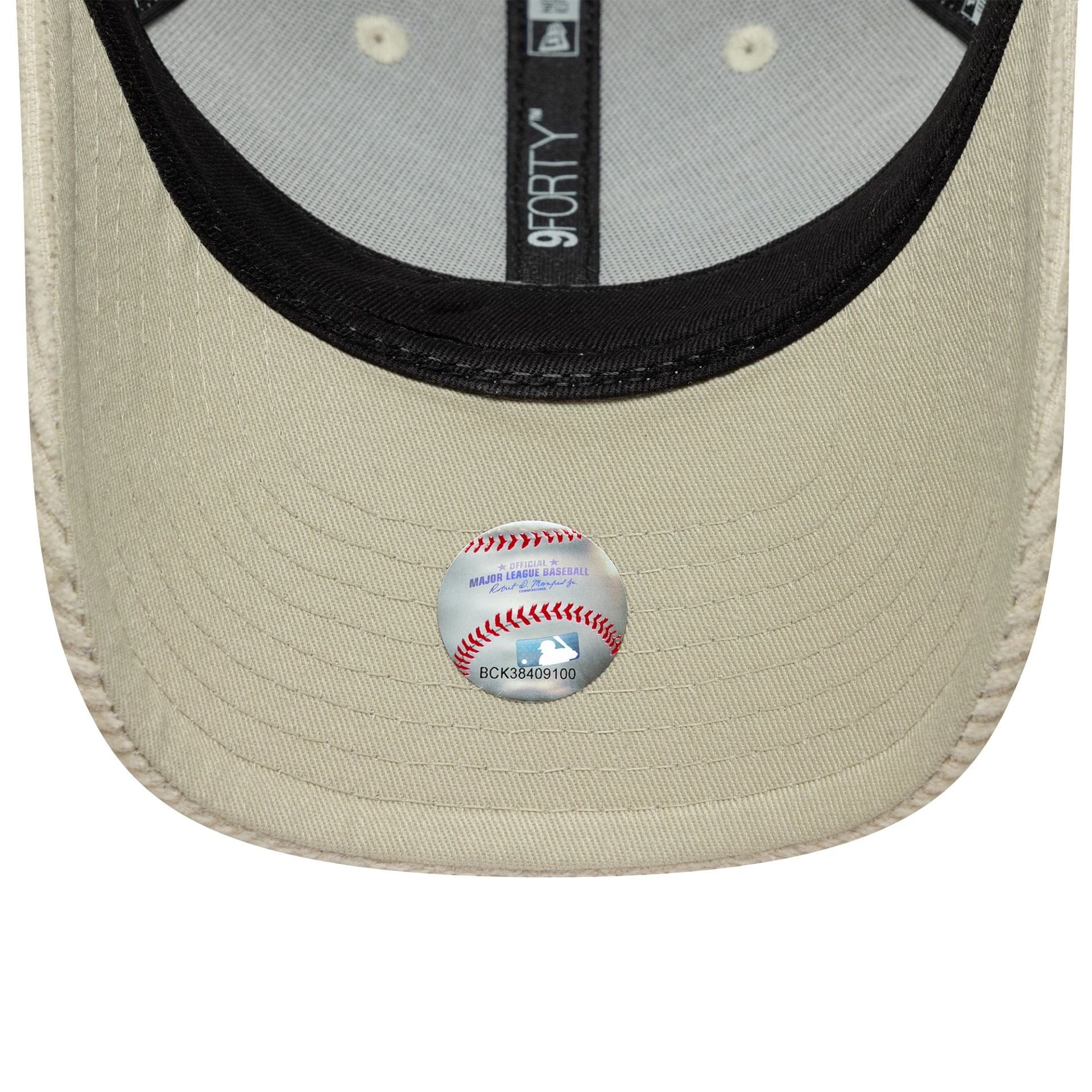 LA Dodgers Youth MLB Cord Cream 9FORTY M-Crown Cap - Image 5