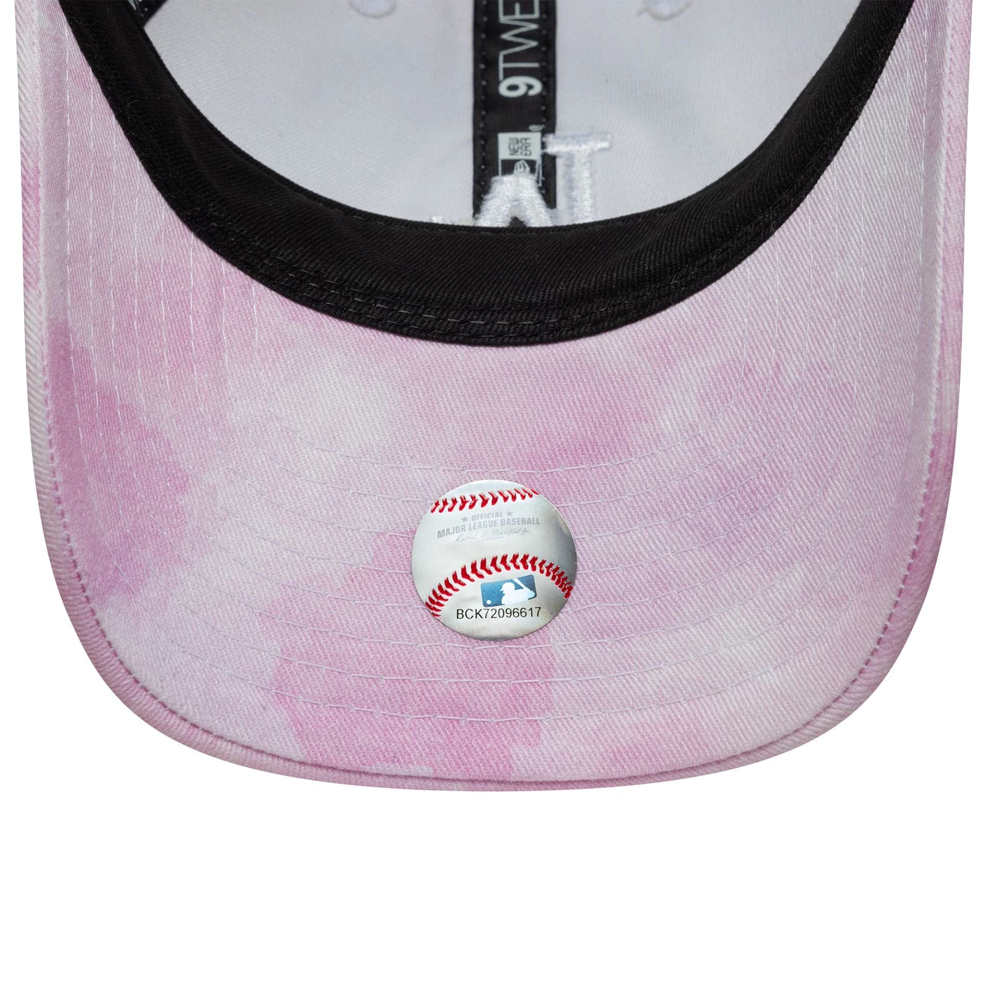 LA Dodgers Youth MLB Tie Dye Pastel Pink 9TWENTY Cap - Image 5