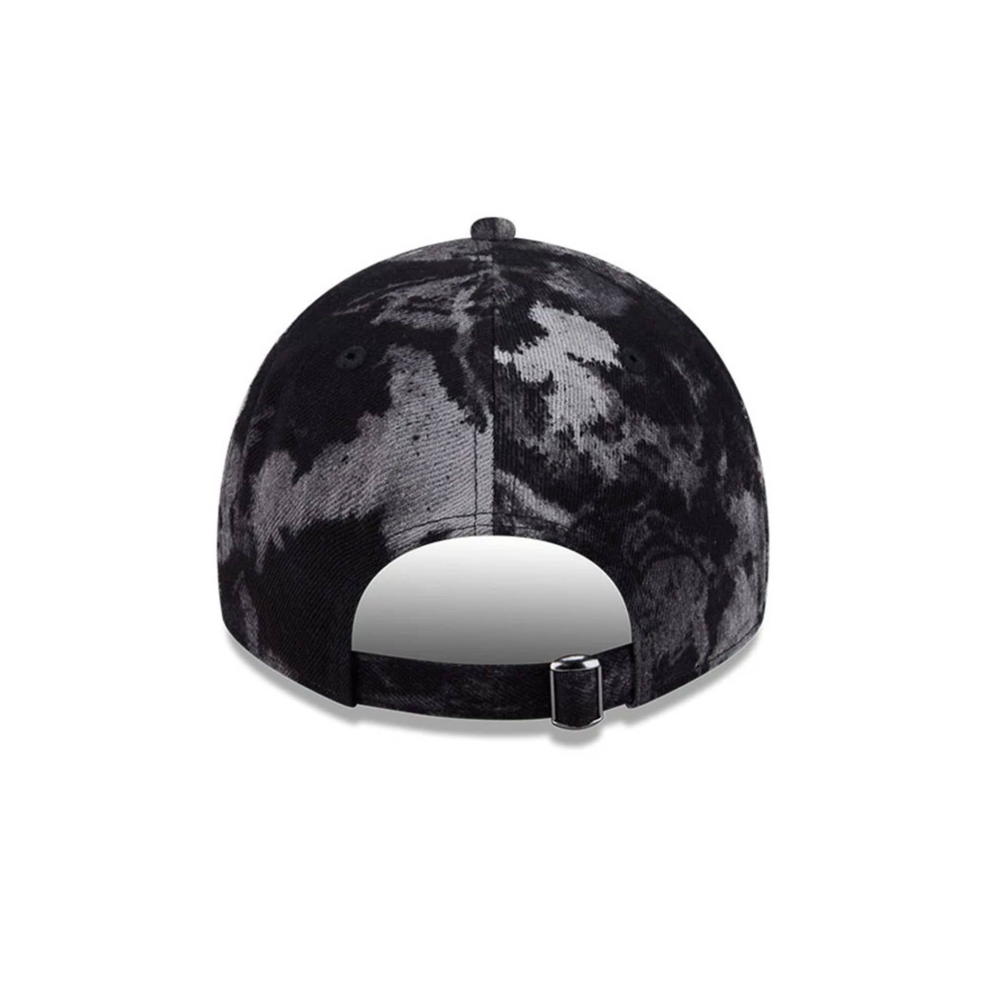 LA Kings NHL Bleached Denim Black 9TWENTY A-Frame Adjustable Cap - Image 7
