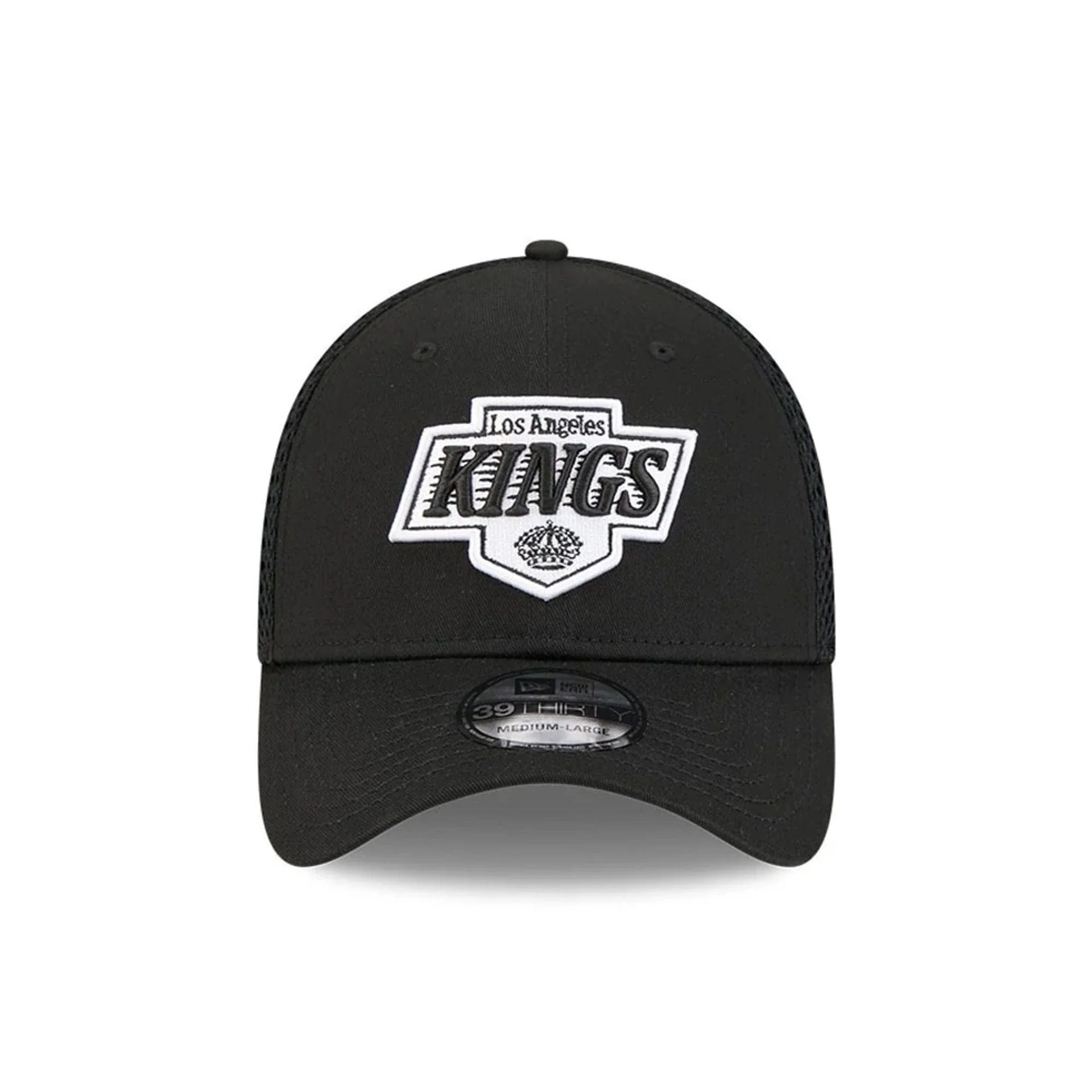 LA Kings NHL Evergreen Neo Black 39THIRTY Stretch Fit Cap - Image 3