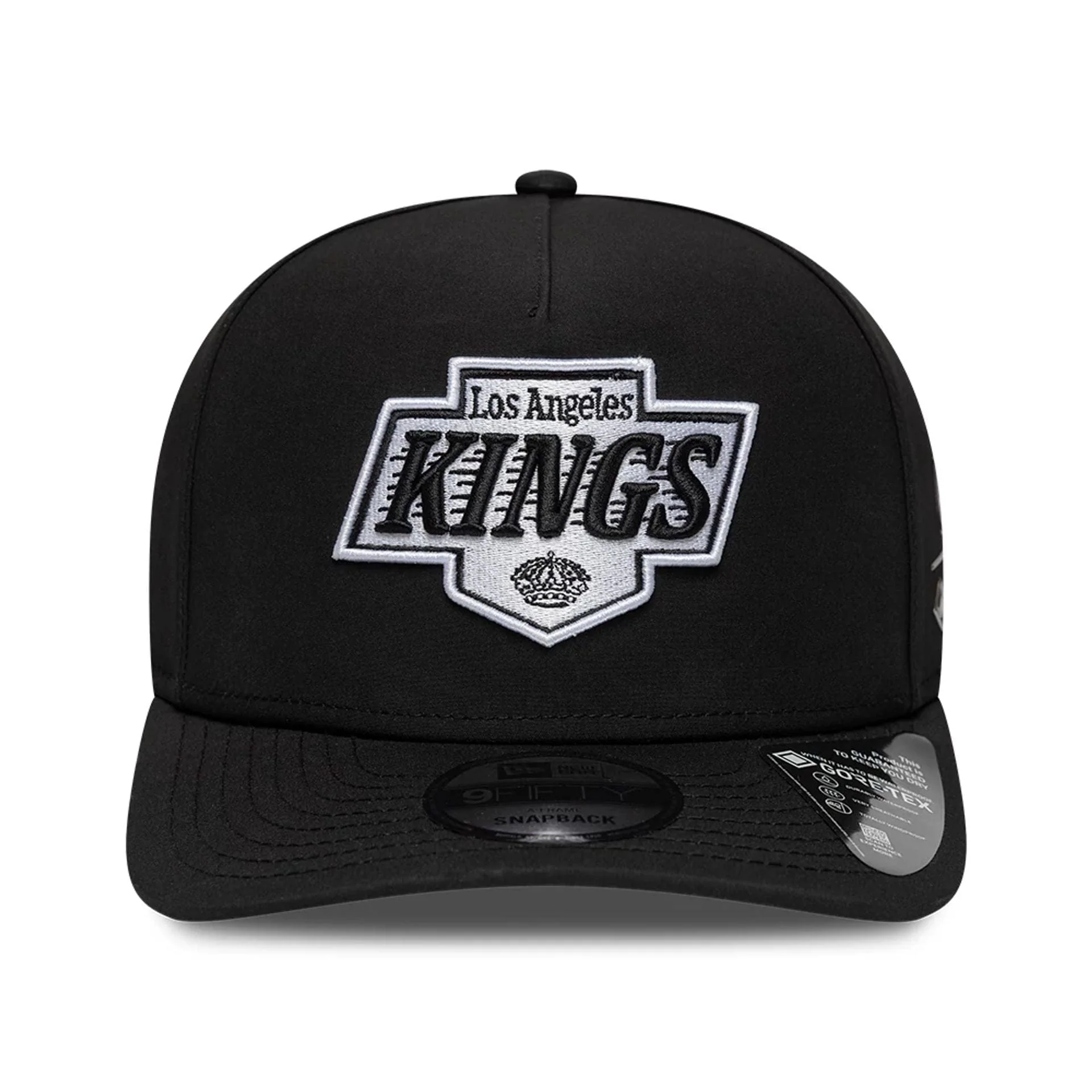 LA Kings NHL Gore-Tex Black 9FIFTY A-Frame Snapback Adjustable Cap - Image 4