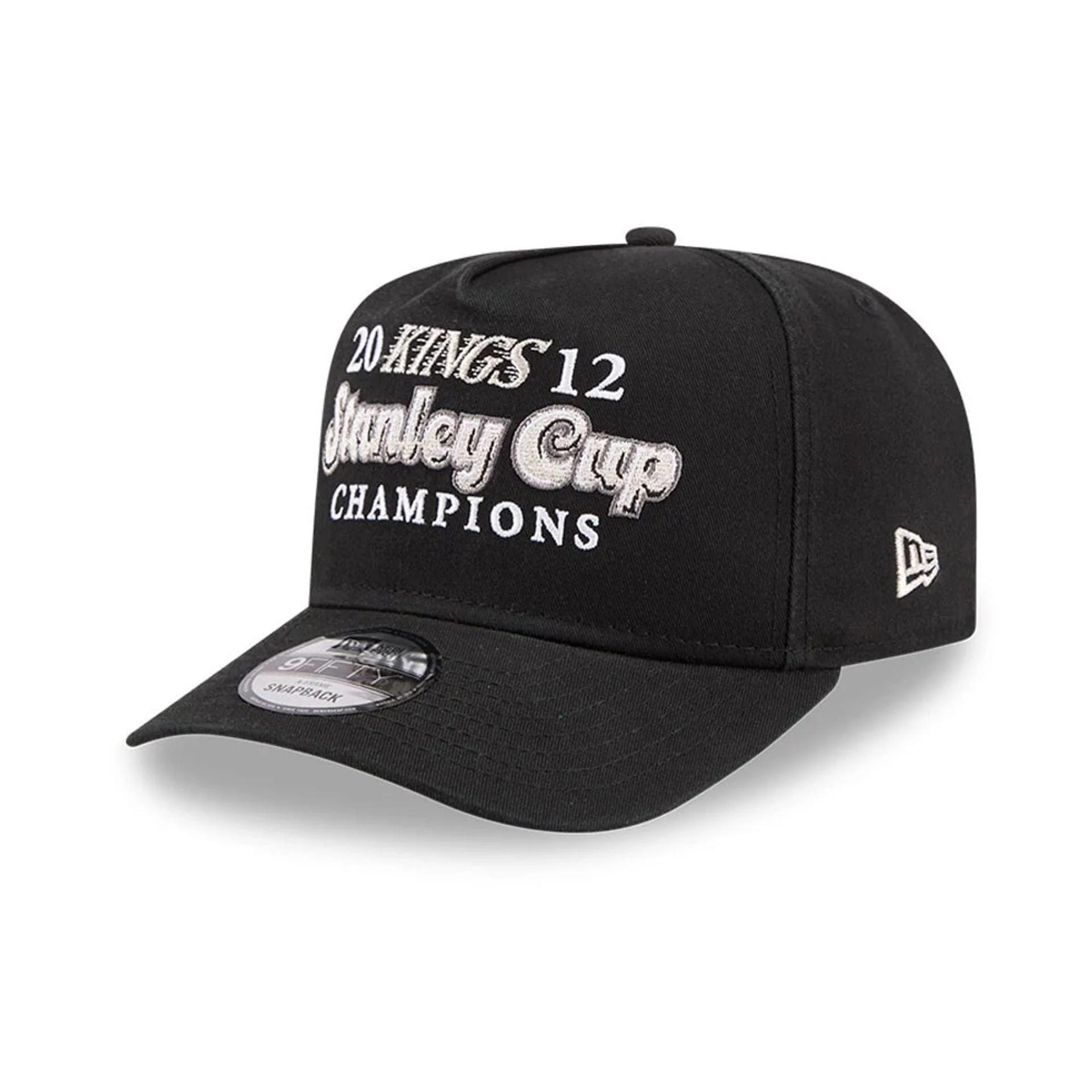 LA Kings NHL Historic Black 9FIFTY A-Frame Snapback Adjustable Cap - Image 4