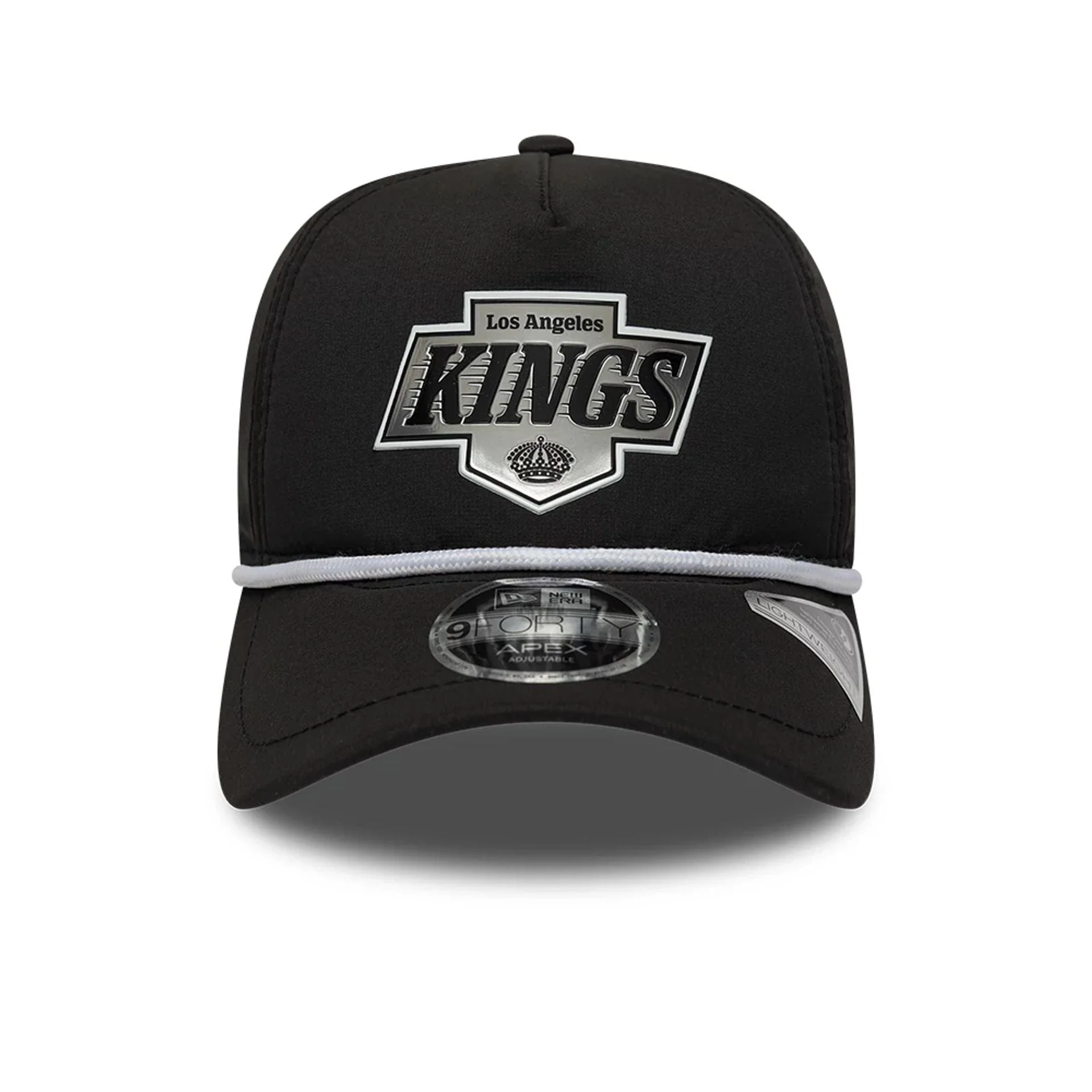 LA Kings NHL Quickstrike Black 9FORTY Apex Adjustable Cap - Image 2