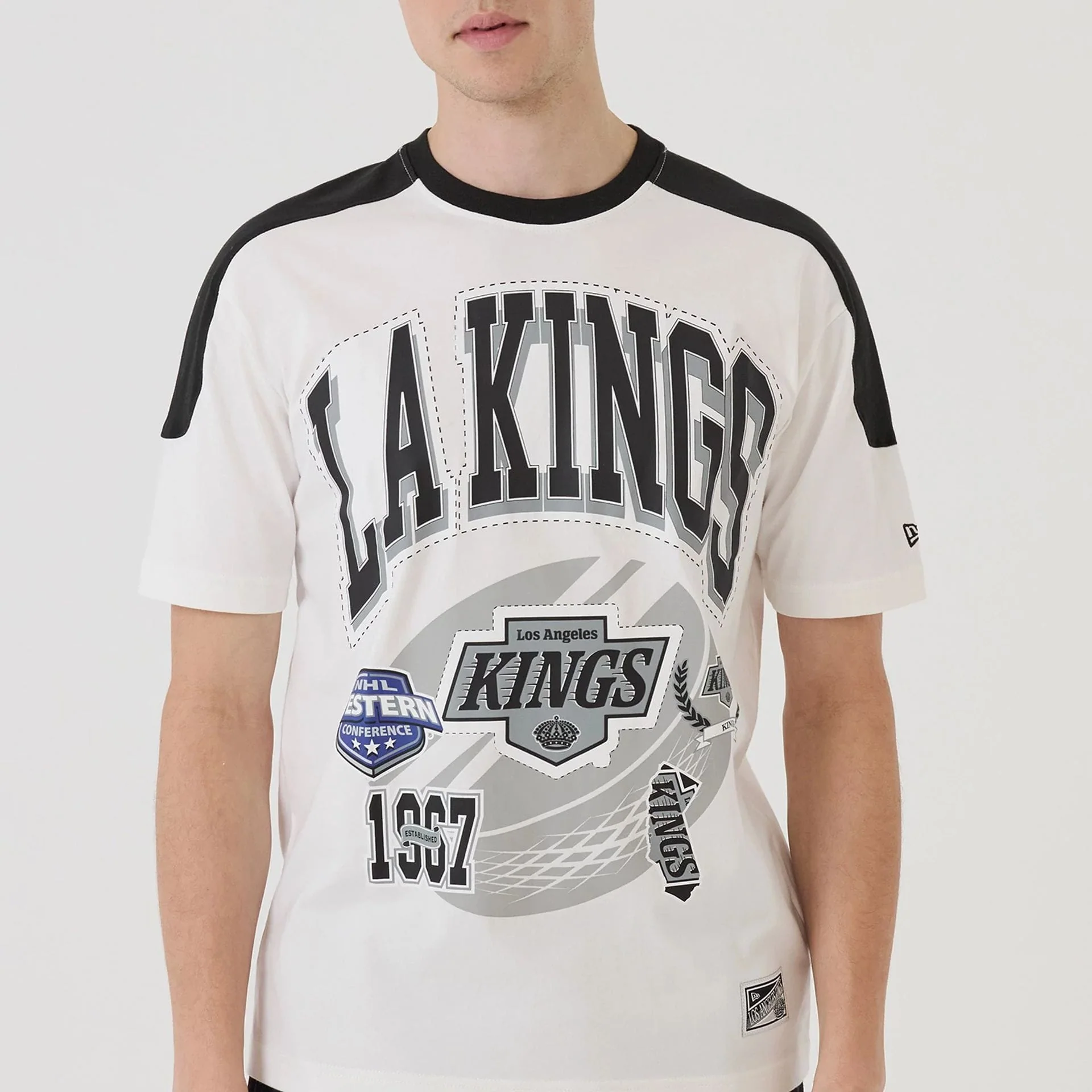 LA Kings NHL Sport Classic White T-Shirt - Image 5