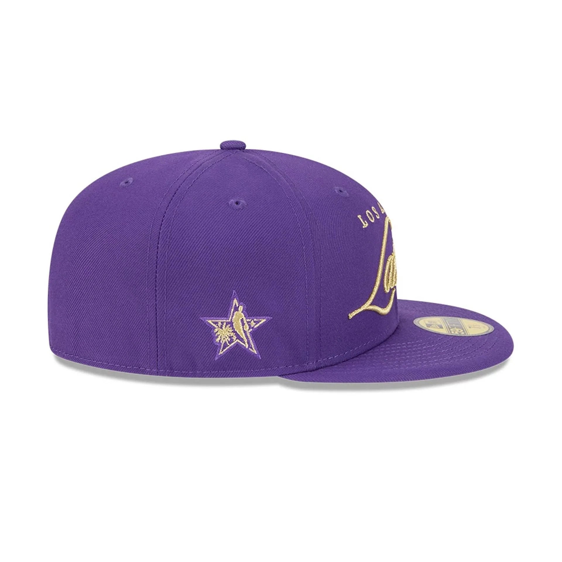 LA Lakers NBA All Star Game 2026 Purple 59FIFTY Fitted Cap - Image 6