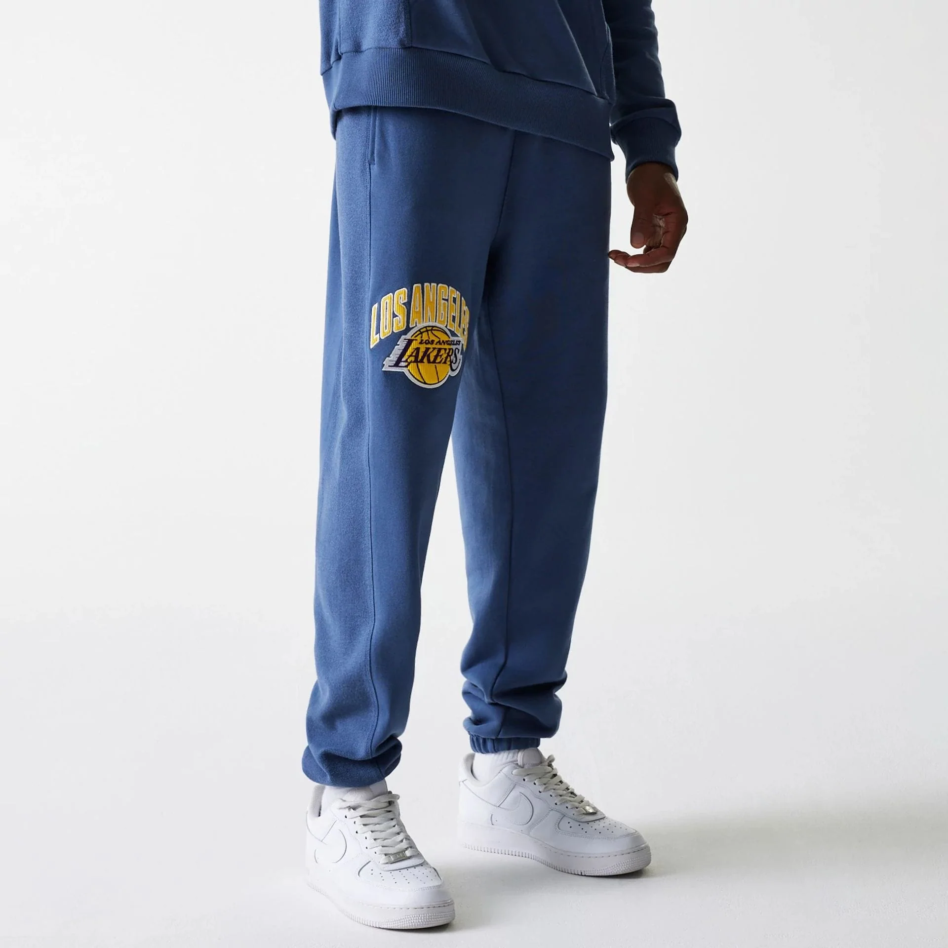 LA Lakers NBA Arch Graphic Dark Blue Joggers - Image 5