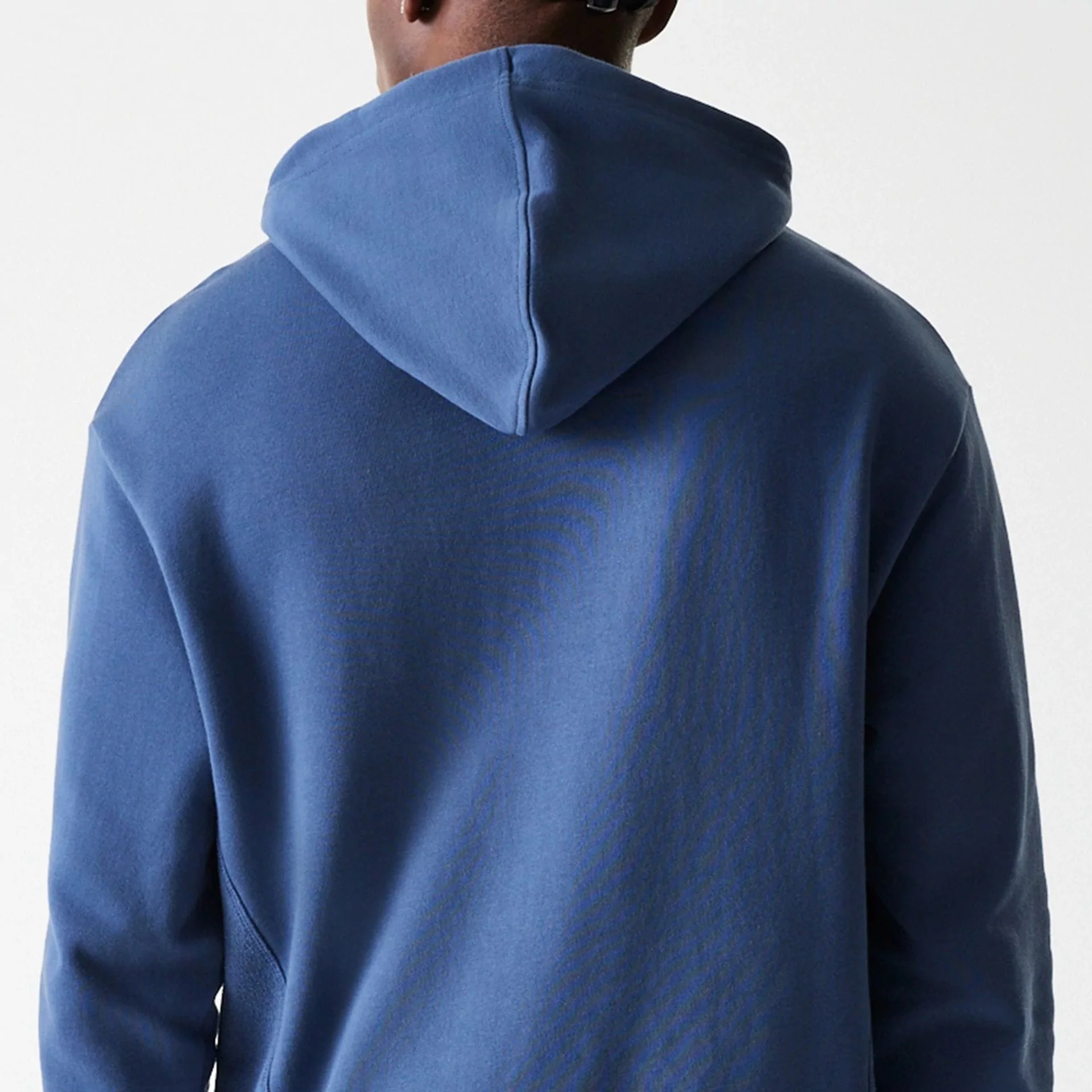 LA Lakers NBA Arch Graphic Dark Blue Oversized Pullover Hoodie - Image 8