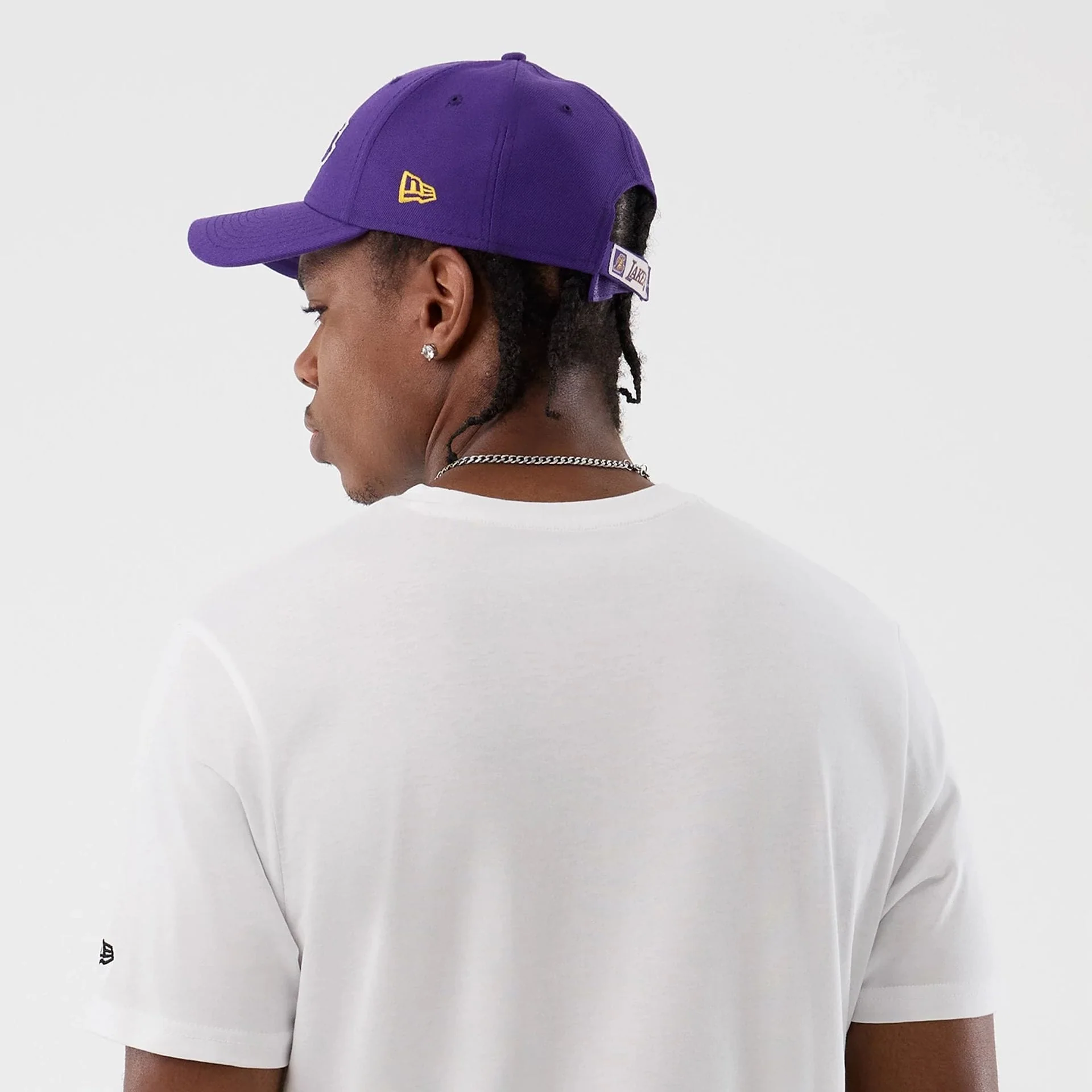 LA Lakers NBA Back To School White T-Shirt - Image 7
