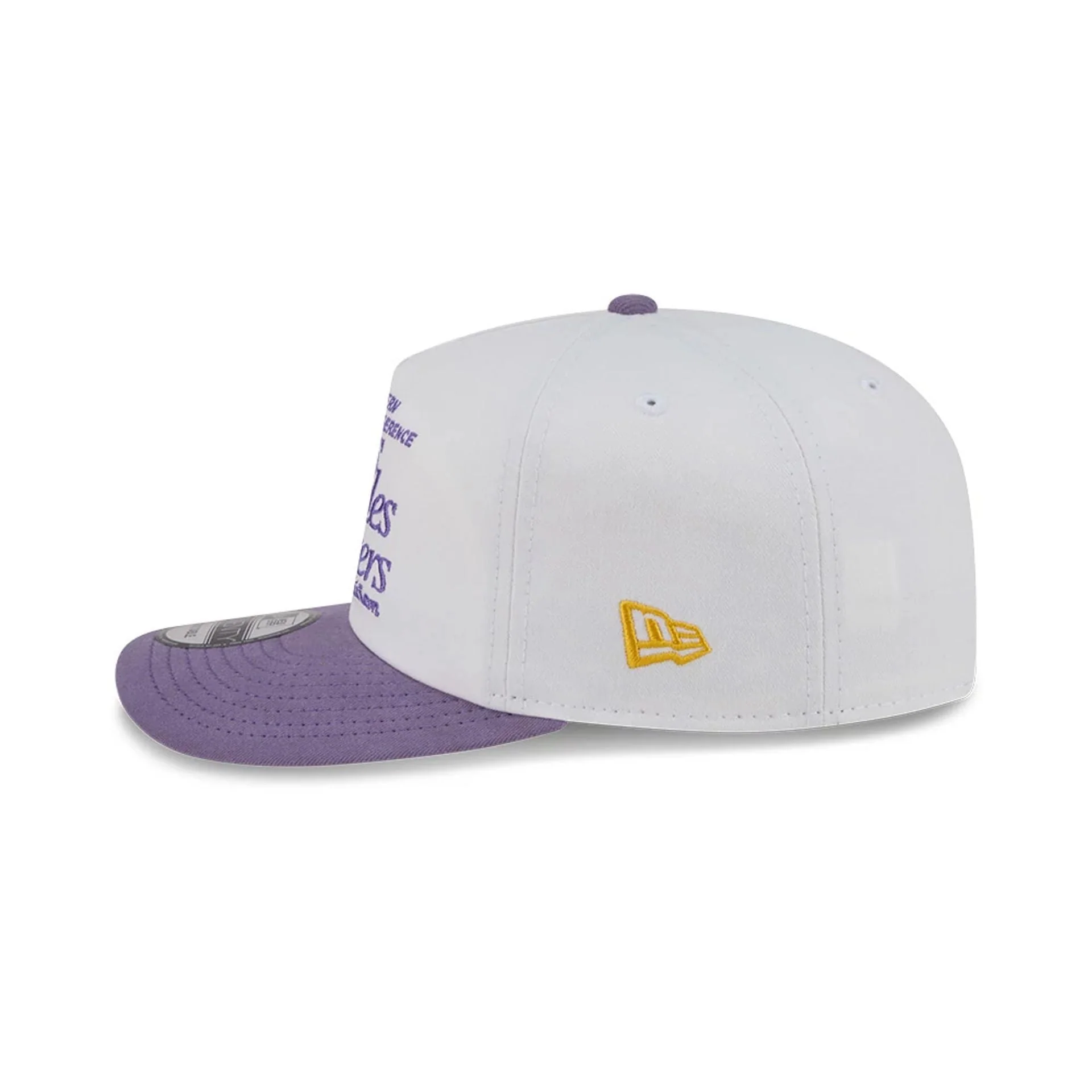 LA Lakers NBA Conference White 19TWENTY Adjustable Cap - Image 6