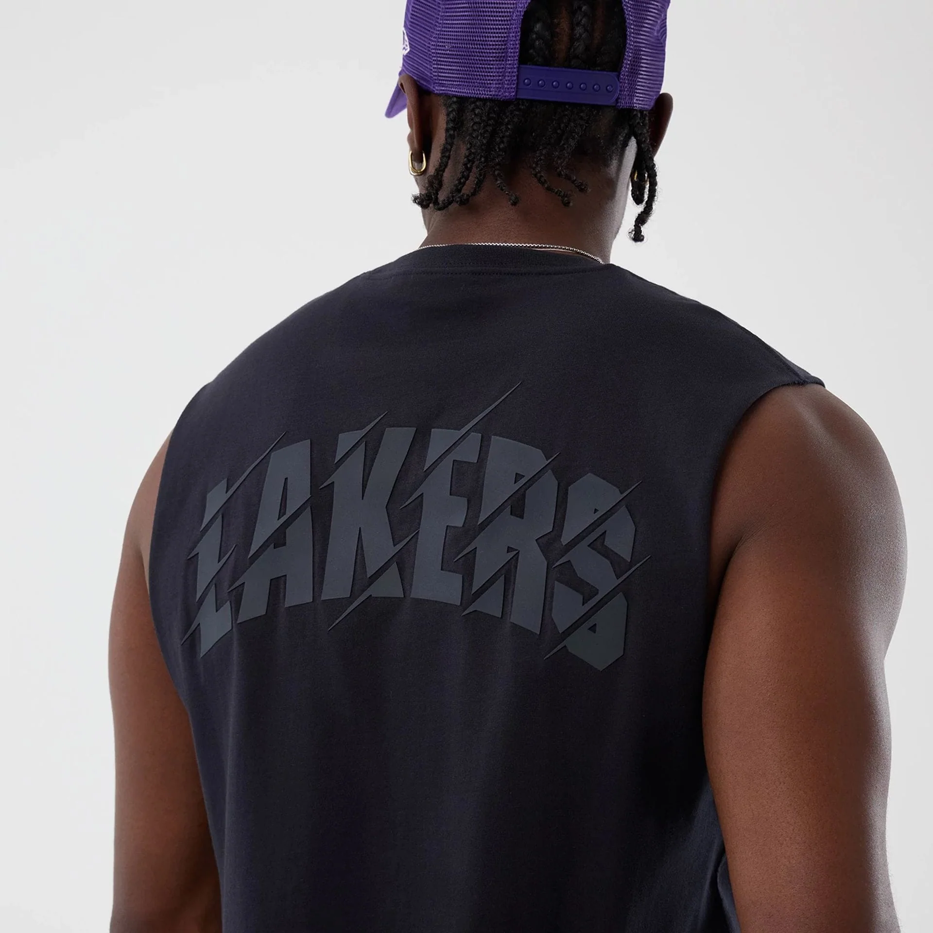 LA Lakers NBA Core Plus Navy Vest - Image 4