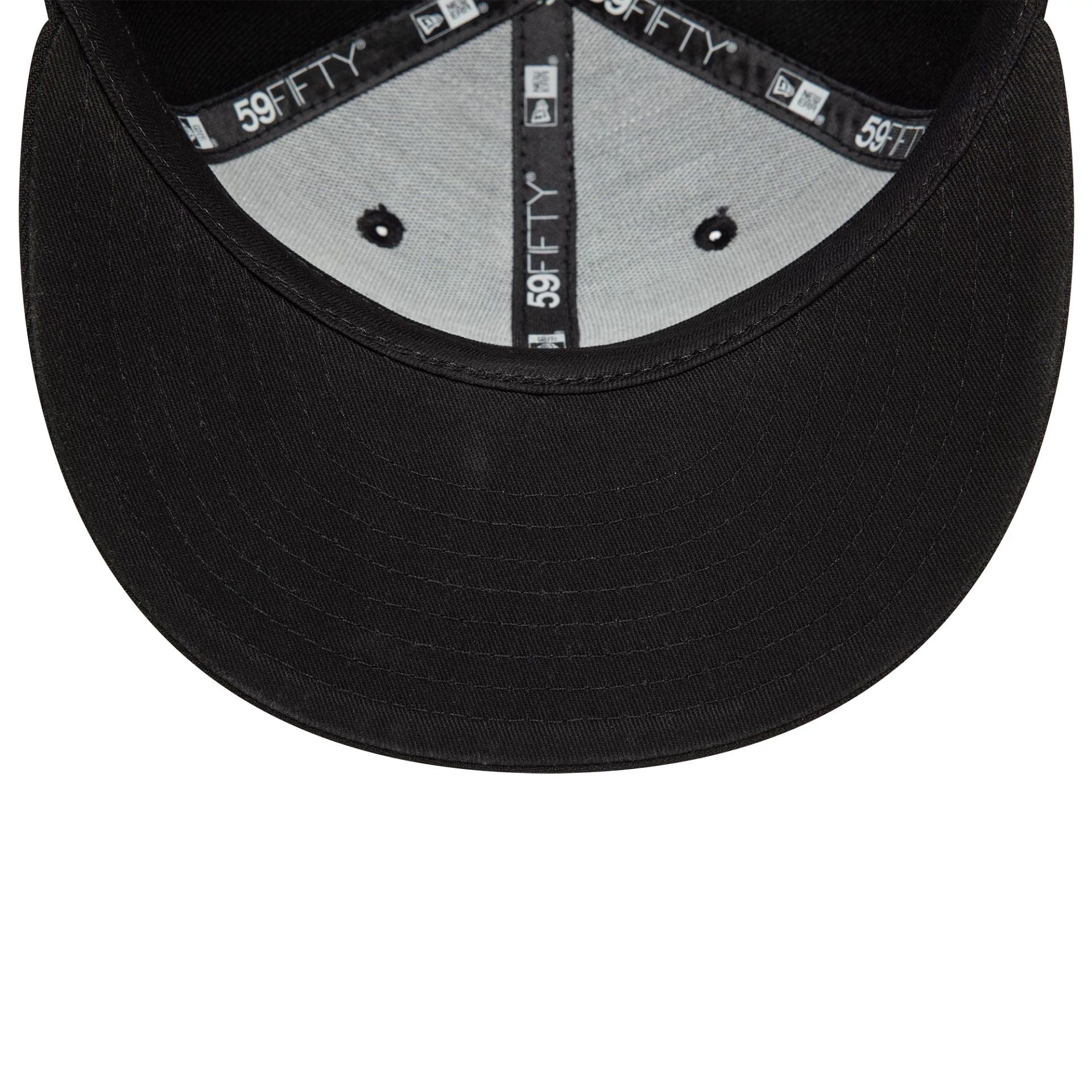 LA Lakers NBA Essential Black 59FIFTY Fitted Cap - Image 2