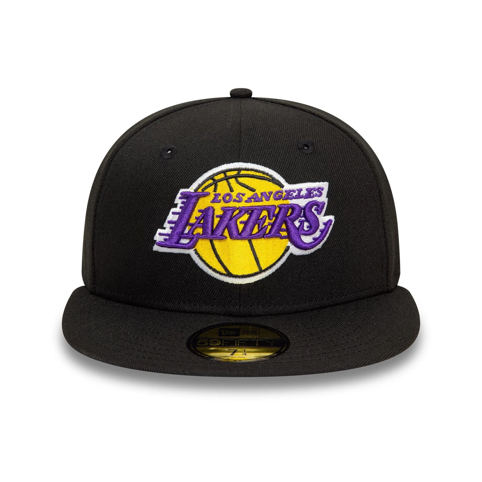 LA Lakers NBA Essential Black 59FIFTY Fitted Cap - Image 5