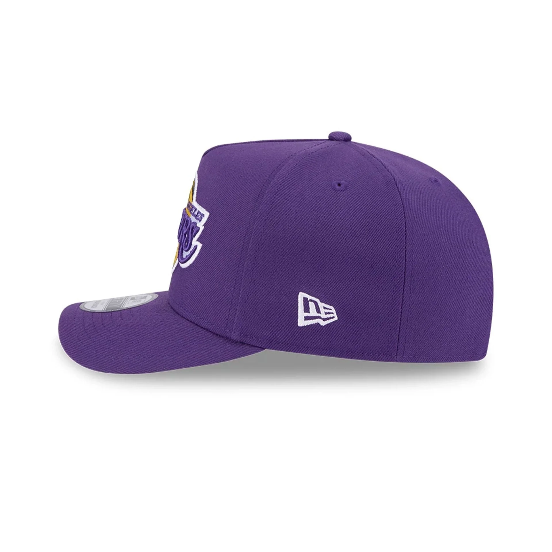 LA Lakers NBA Evergreen Purple 9FIFTY A-Frame Snapback Adjustable Cap - Image 6