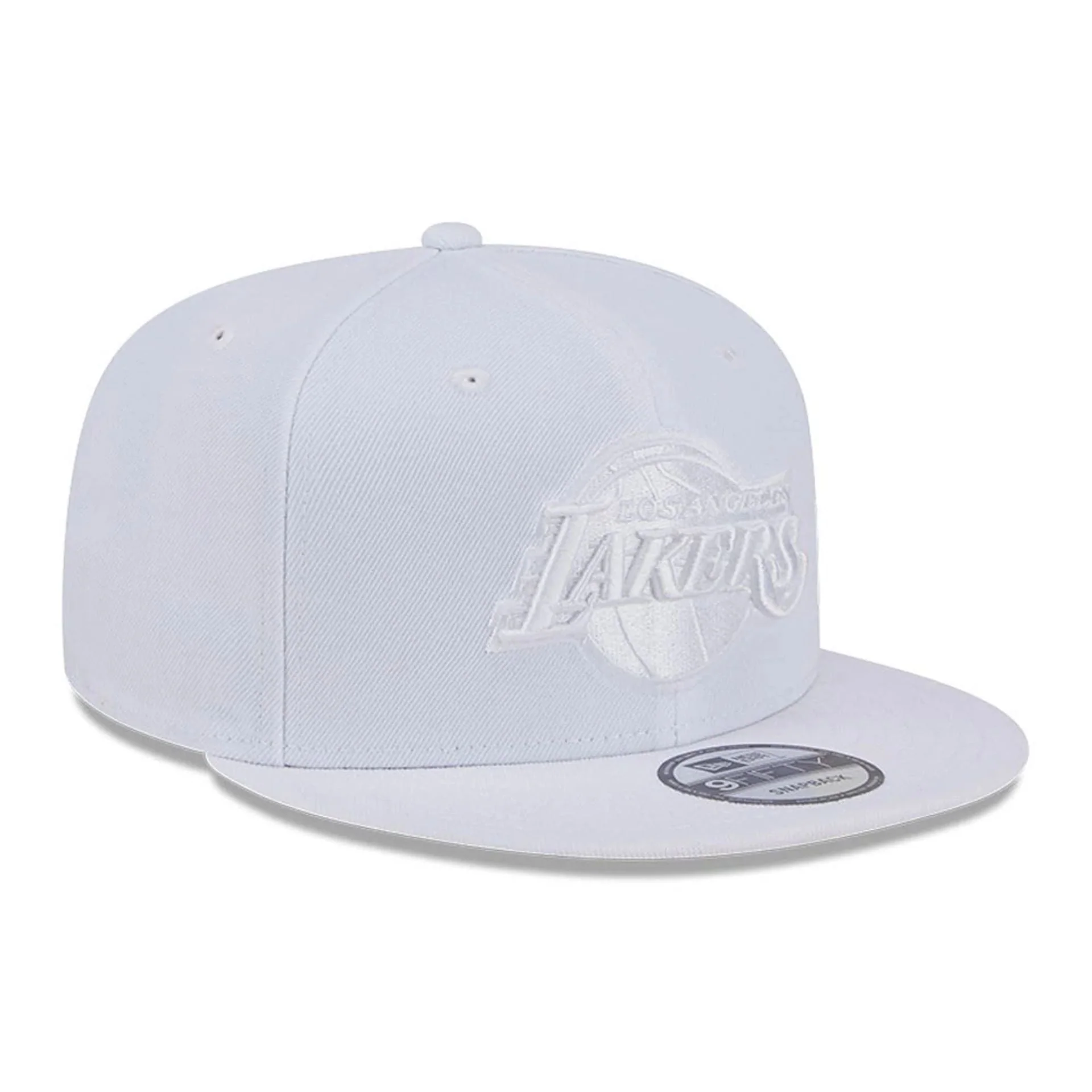 LA Lakers NBA Evergreen White 9FIFTY Snapback Adjustable Cap - Image 4