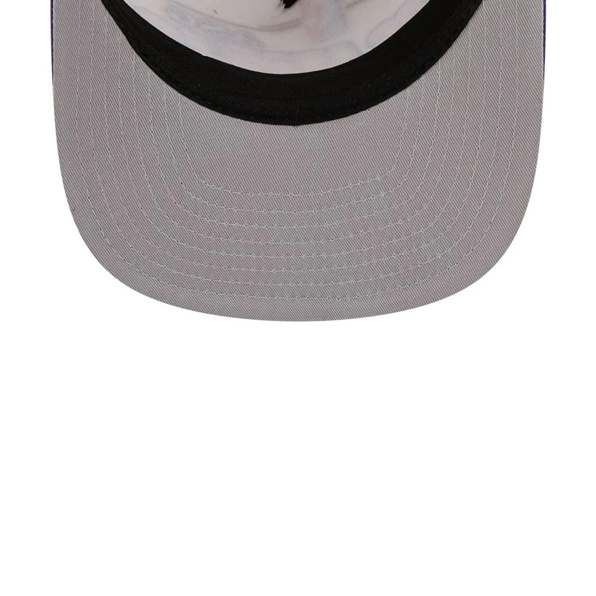 LA Lakers NBA Hardwood Classic ASG White 9FIFTY A-Frame Snapback Cap - Image 2