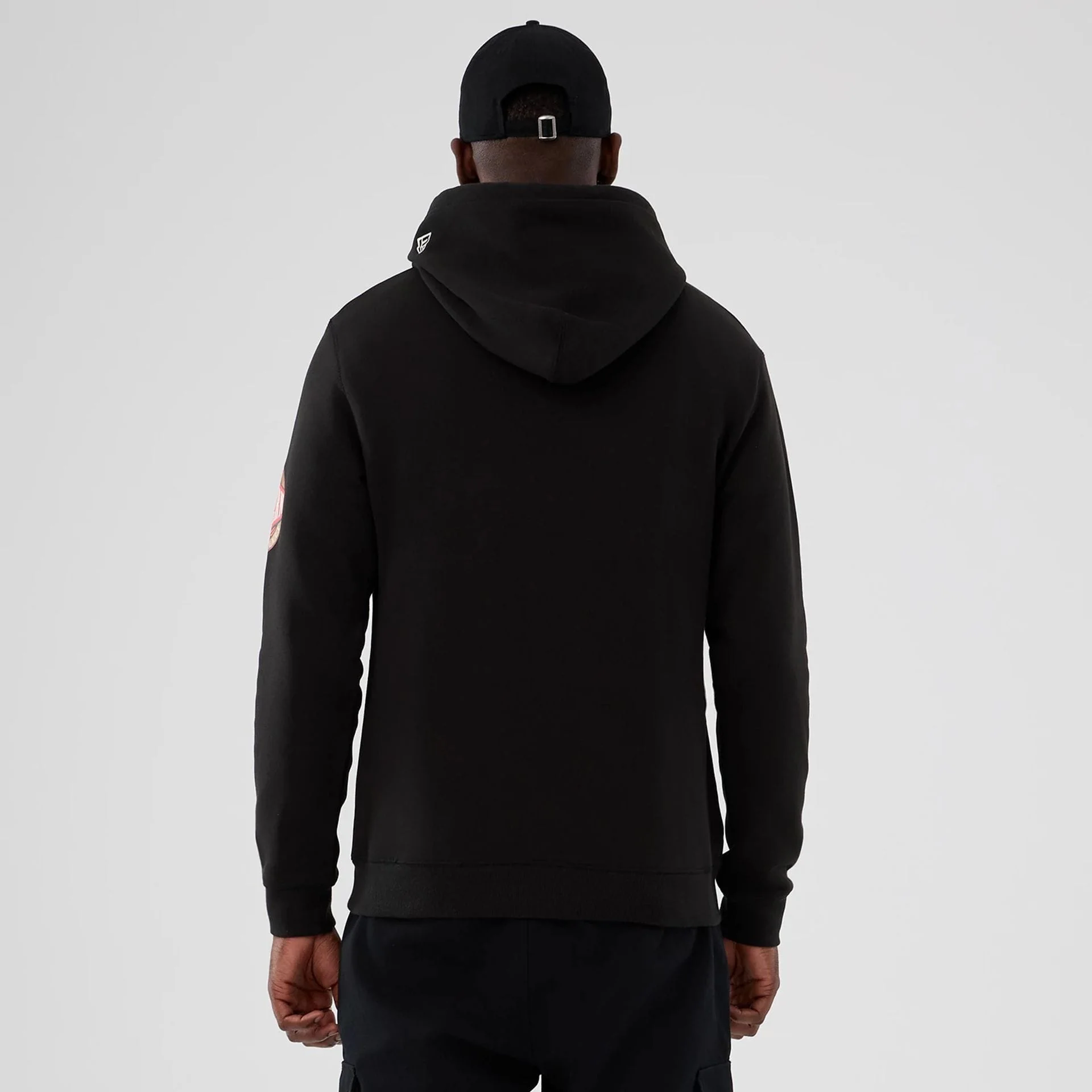 LA Lakers NBA Hardwood Classic Black Pullover Hoodie - Image 2