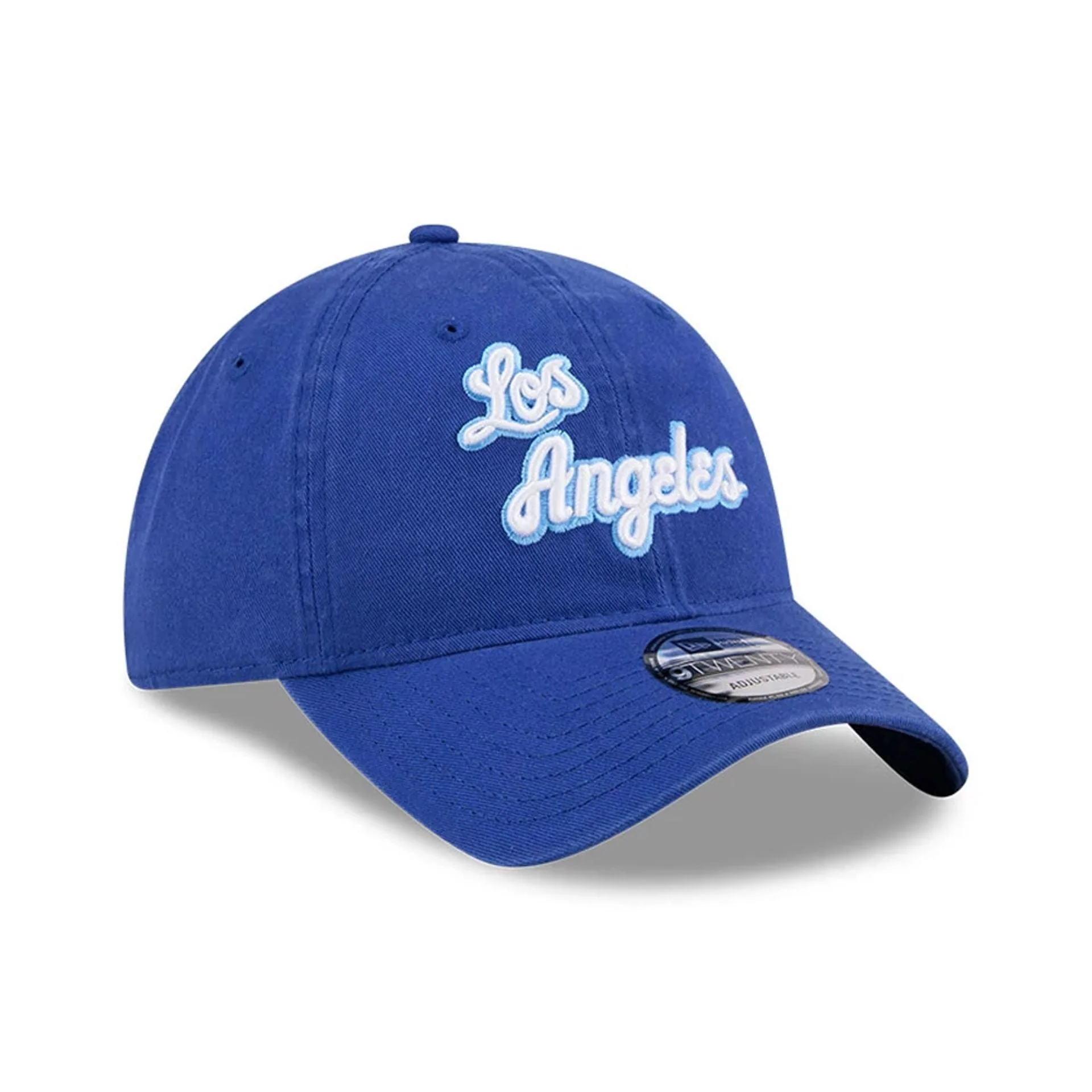 LA Lakers NBA Hardwood Classic Blue 9TWENTY Adjustable Cap - Image 3