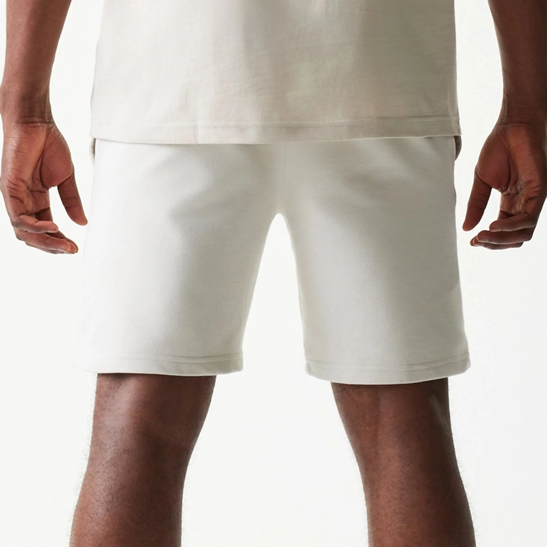 LA Lakers NBA League Essential Cream Shorts - Image 6