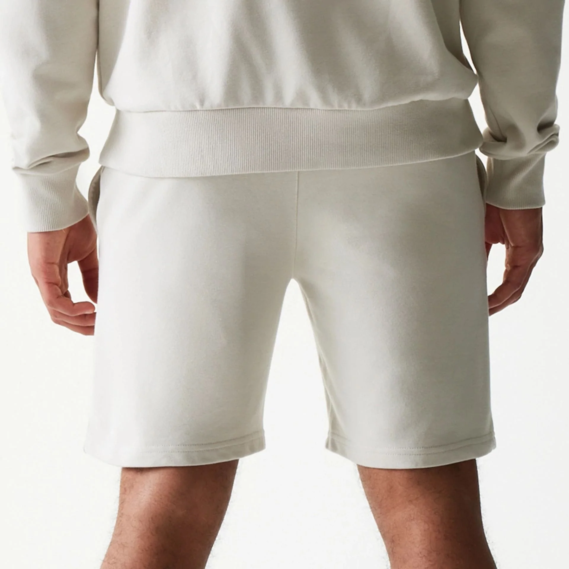 LA Lakers NBA League Essential Light Beige Shorts - Image 6