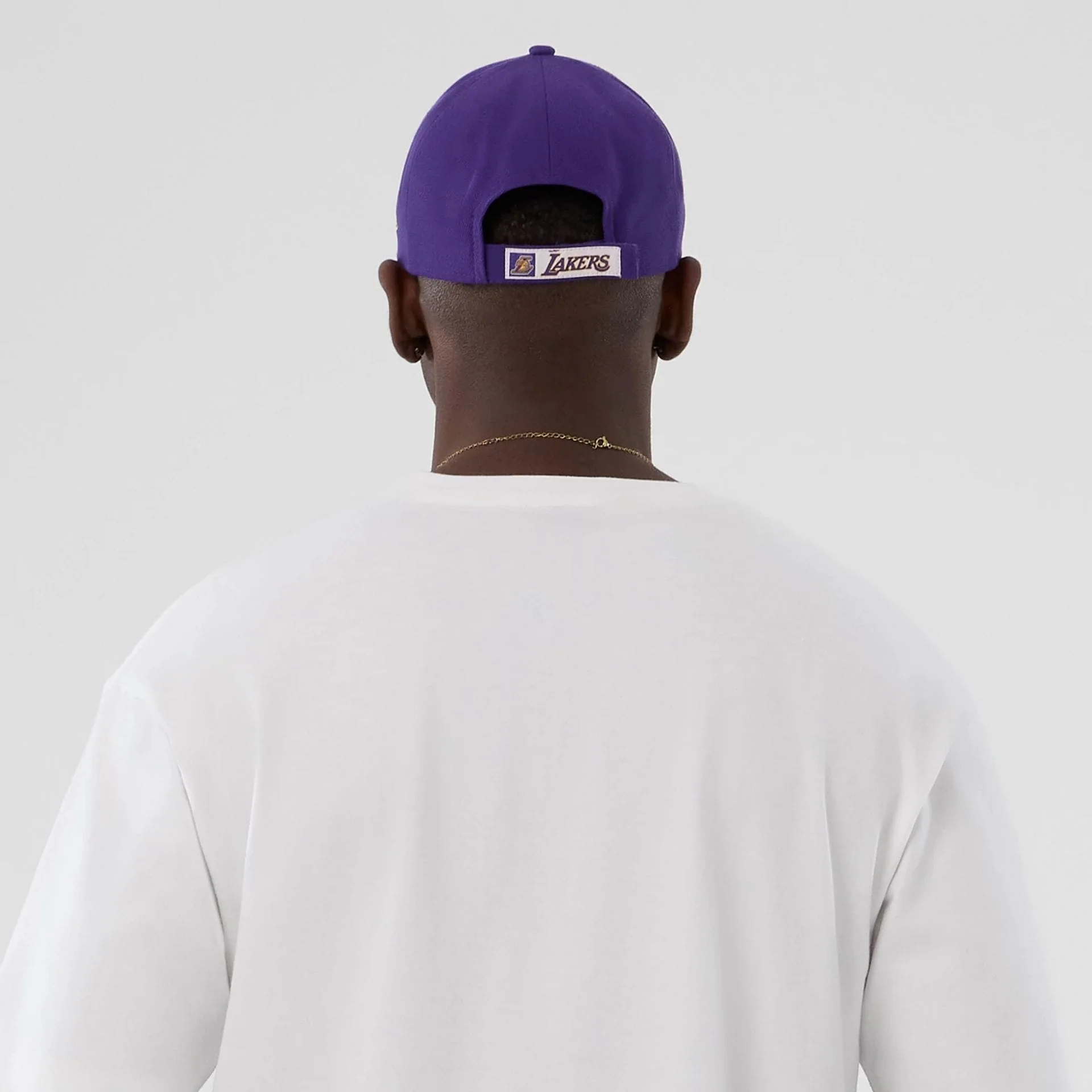 LA Lakers NBA Lifestyle Graphic White T-Shirt - Image 6