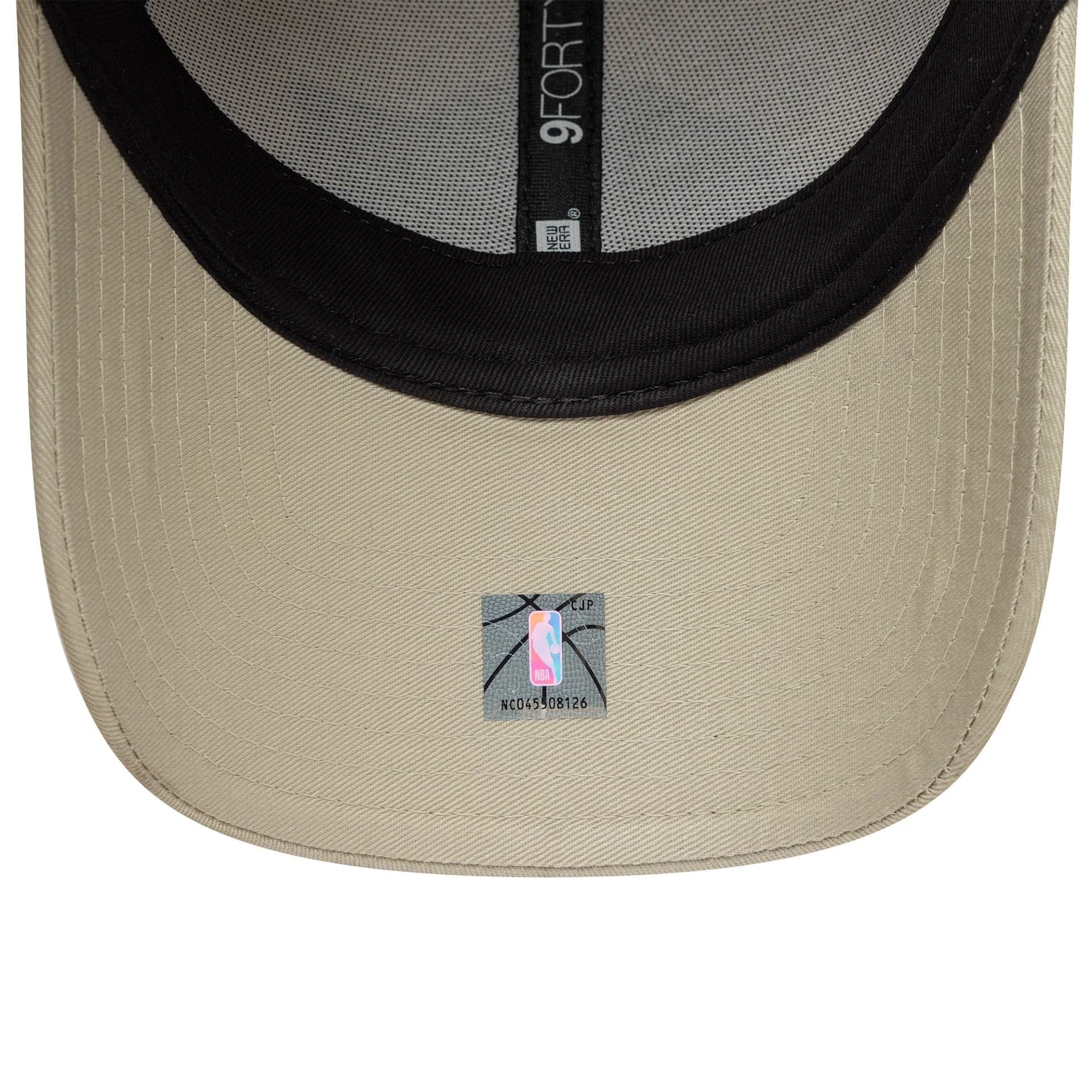 LA Lakers NBA Metallic Light Beige 9FORTY Cap - Image 5