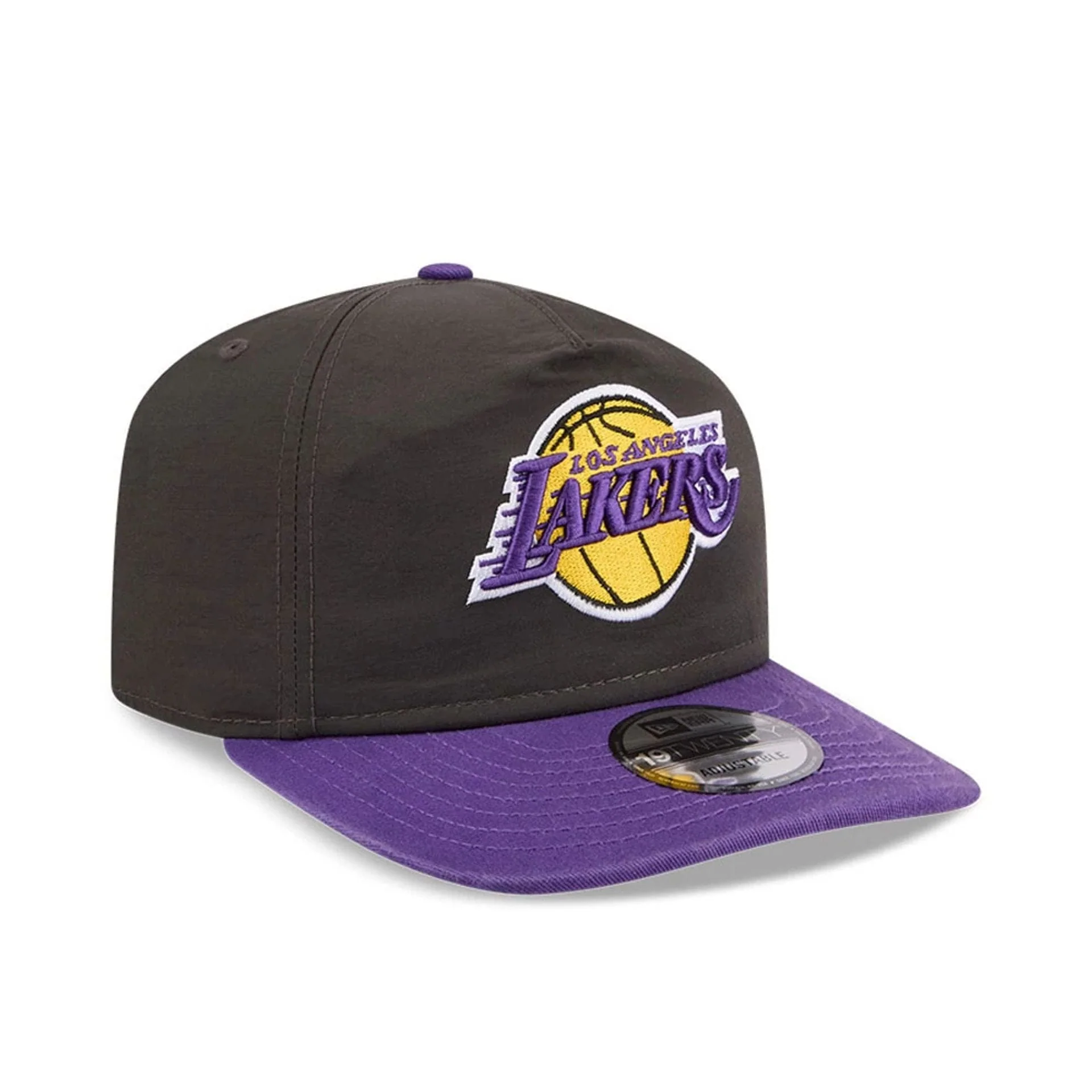 LA Lakers NBA Nylon Black 19TWENTY Adjustable Cap - Image 4
