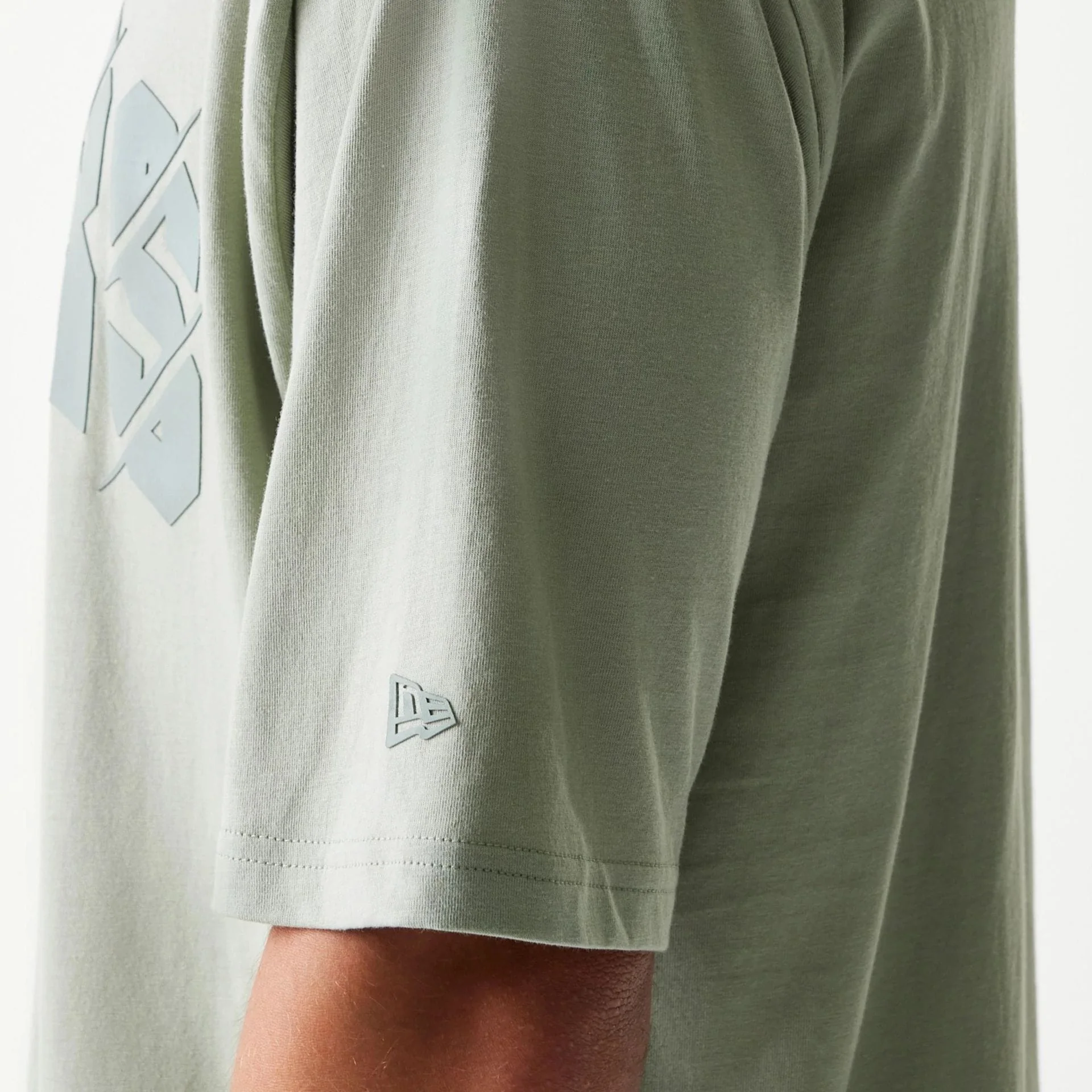 LA Lakers NBA Pastel Green Oversized T-Shirt - Image 5