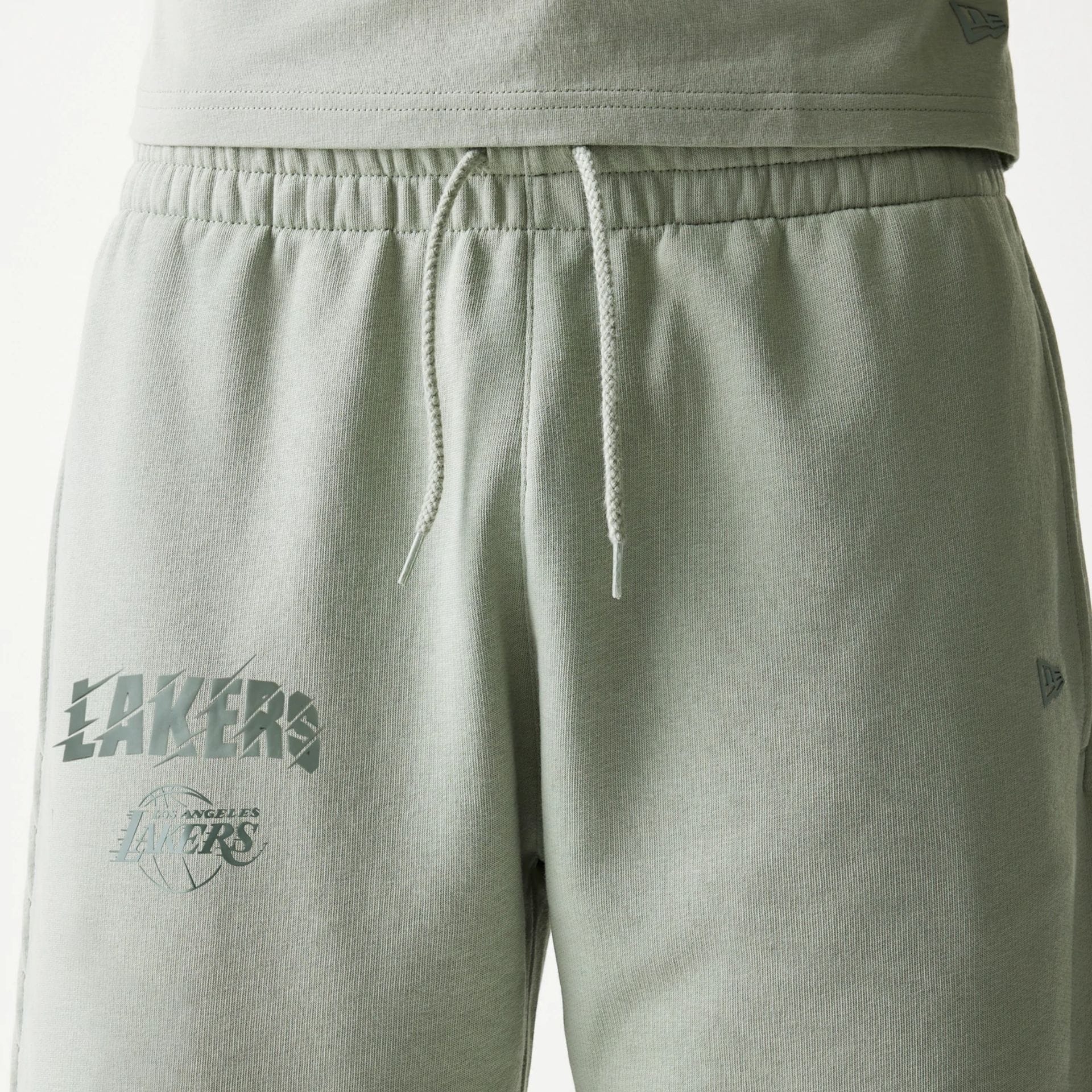 LA Lakers NBA Pastel Green Shorts - Image 3