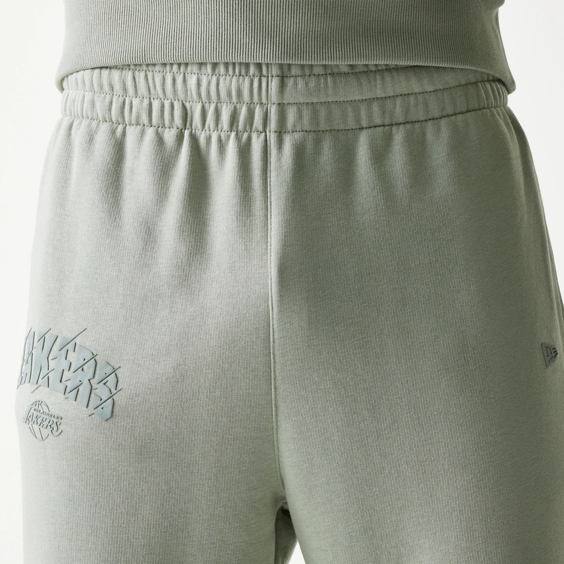 LA Lakers NBA Pastel Green Straight Leg Joggers - Image 6