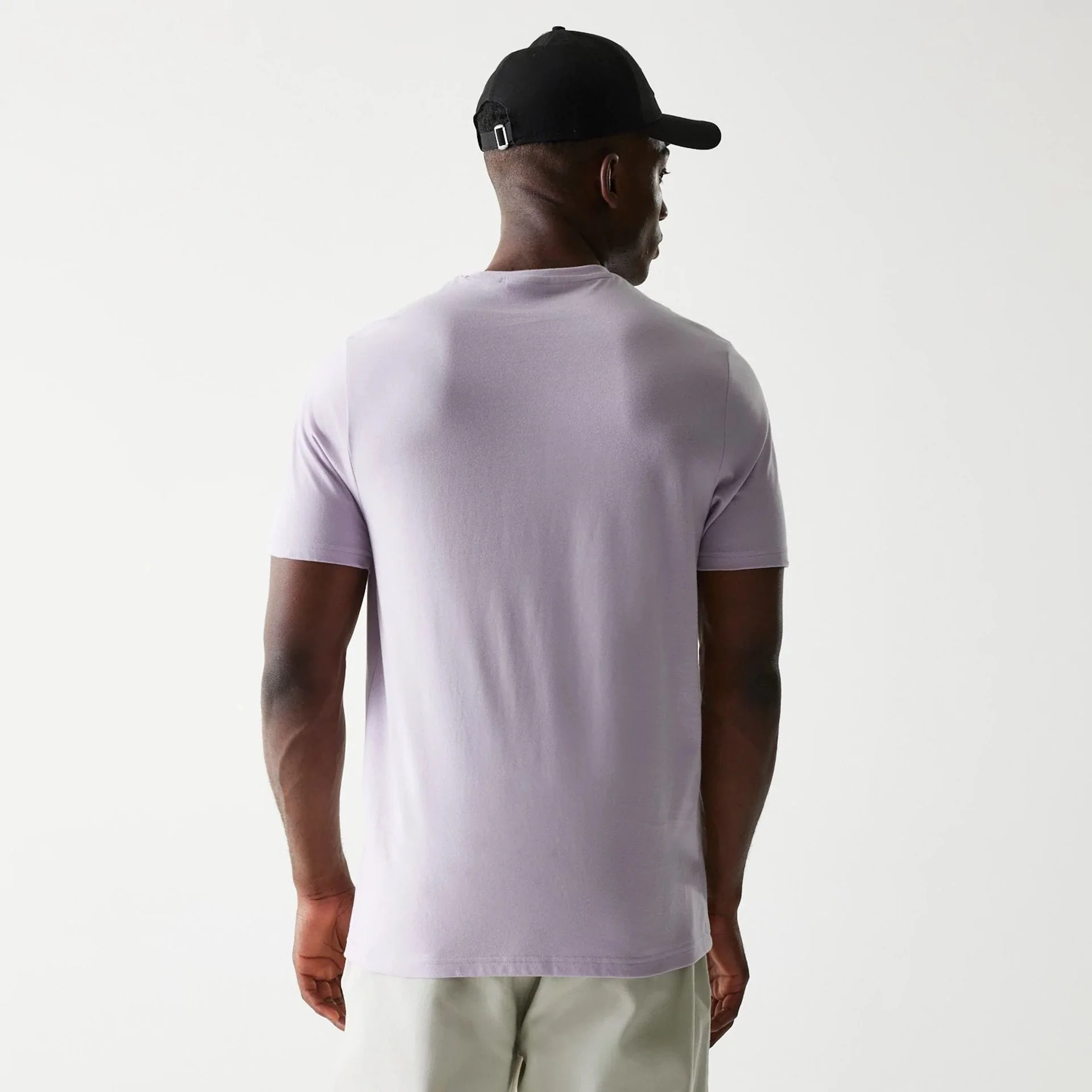 LA Lakers NBA Pastel Purple T-Shirt - Image 2