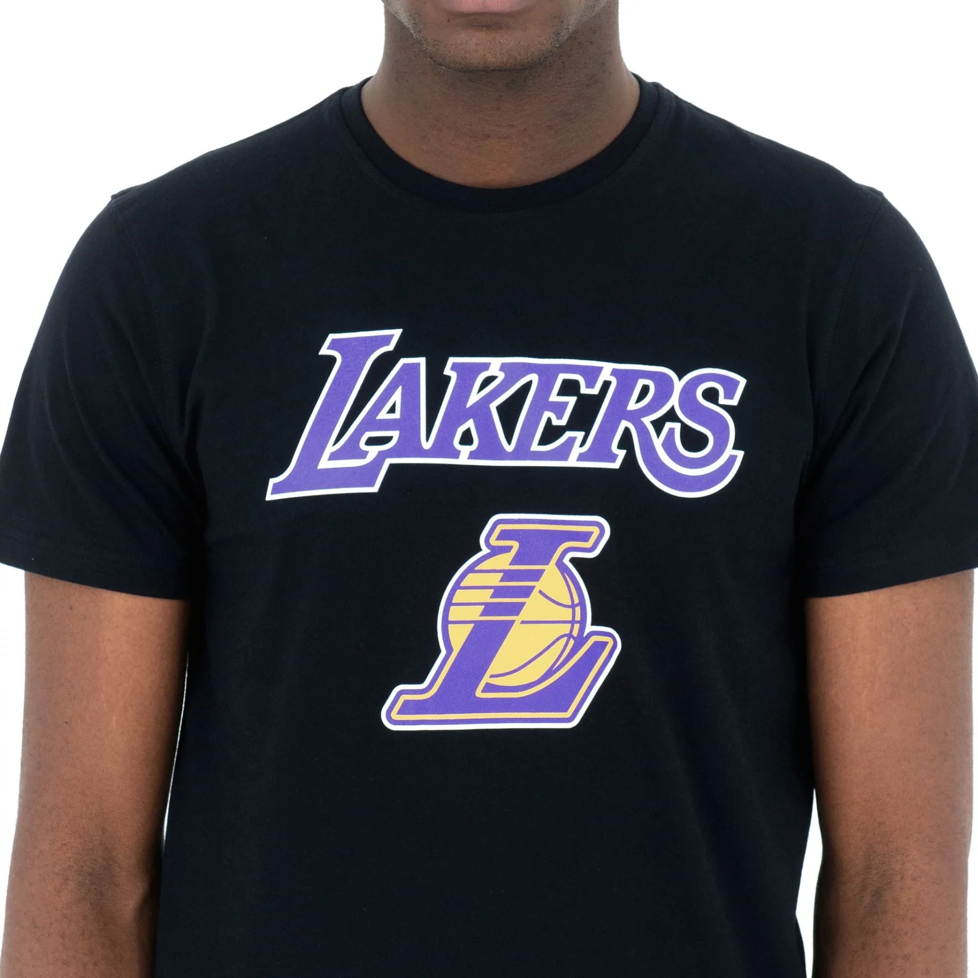 LA Lakers NBA Regular Black T-Shirt - Image 3