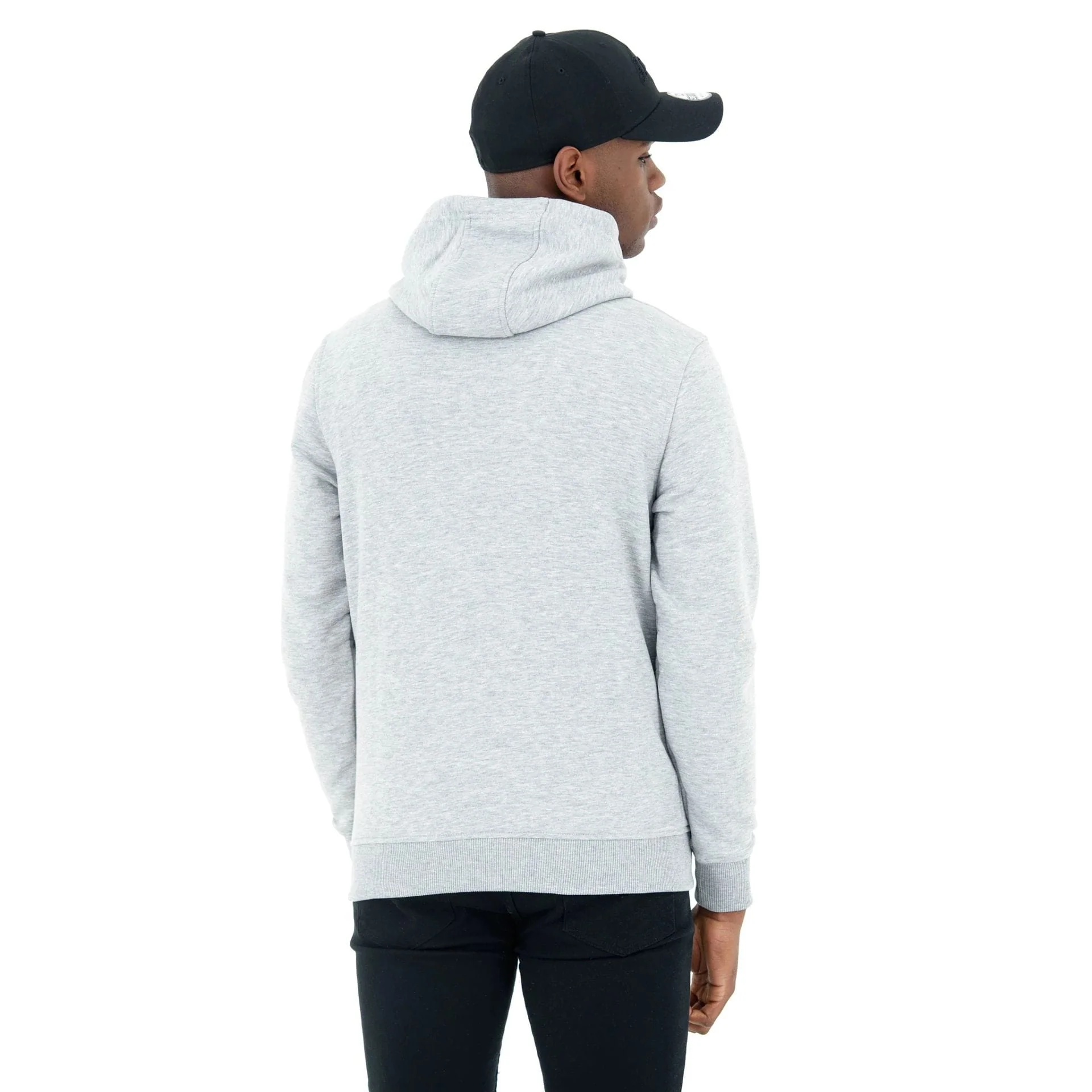 LA Lakers NBA Regular Grey Pullover Hoodie - Image 2