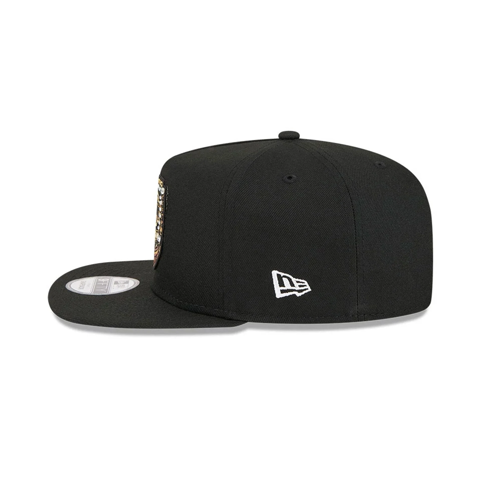 LA Lakers NBA Ring Black 9FIFTY A-Frame Snapback Adjustable Cap - Image 6