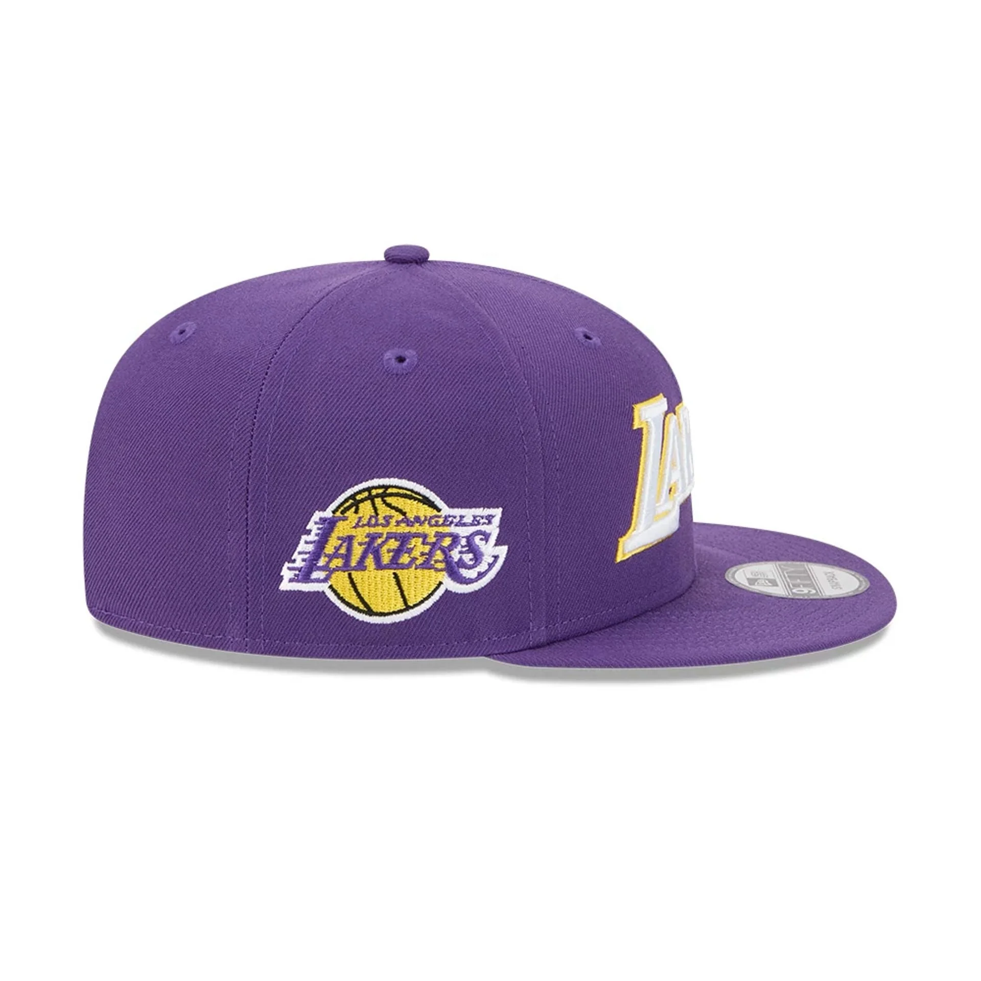 LA Lakers NBA Statement Purple 9FIFTY Snapback Adjustable Cap - Image 5