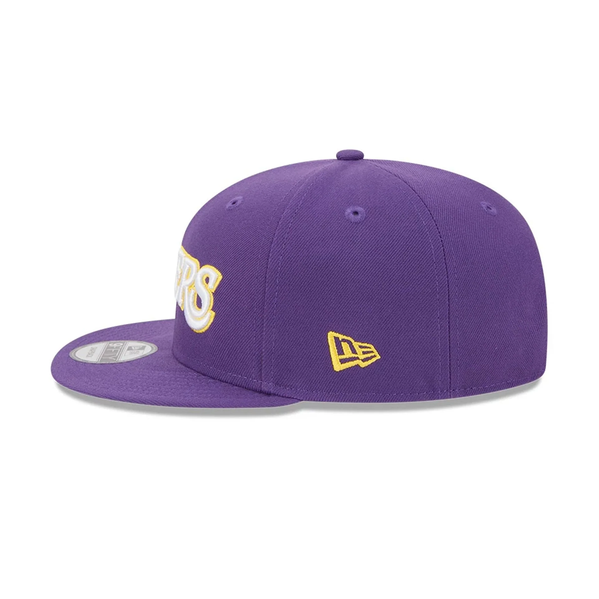 LA Lakers NBA Statement Purple 9FIFTY Snapback Adjustable Cap - Image 6