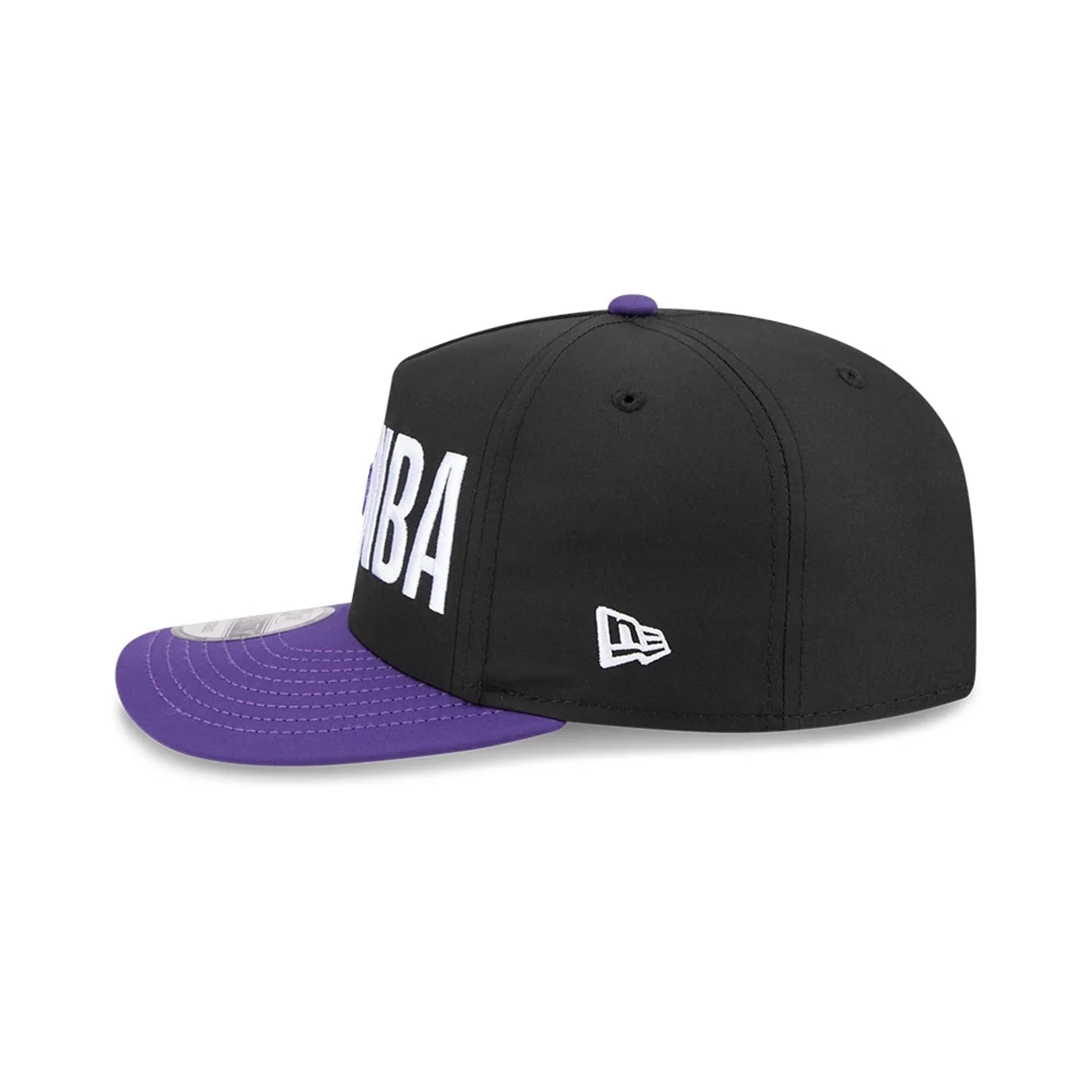 LA Lakers NBA Team Logo Black 19TWENTY Adjustable Cap - Image 5