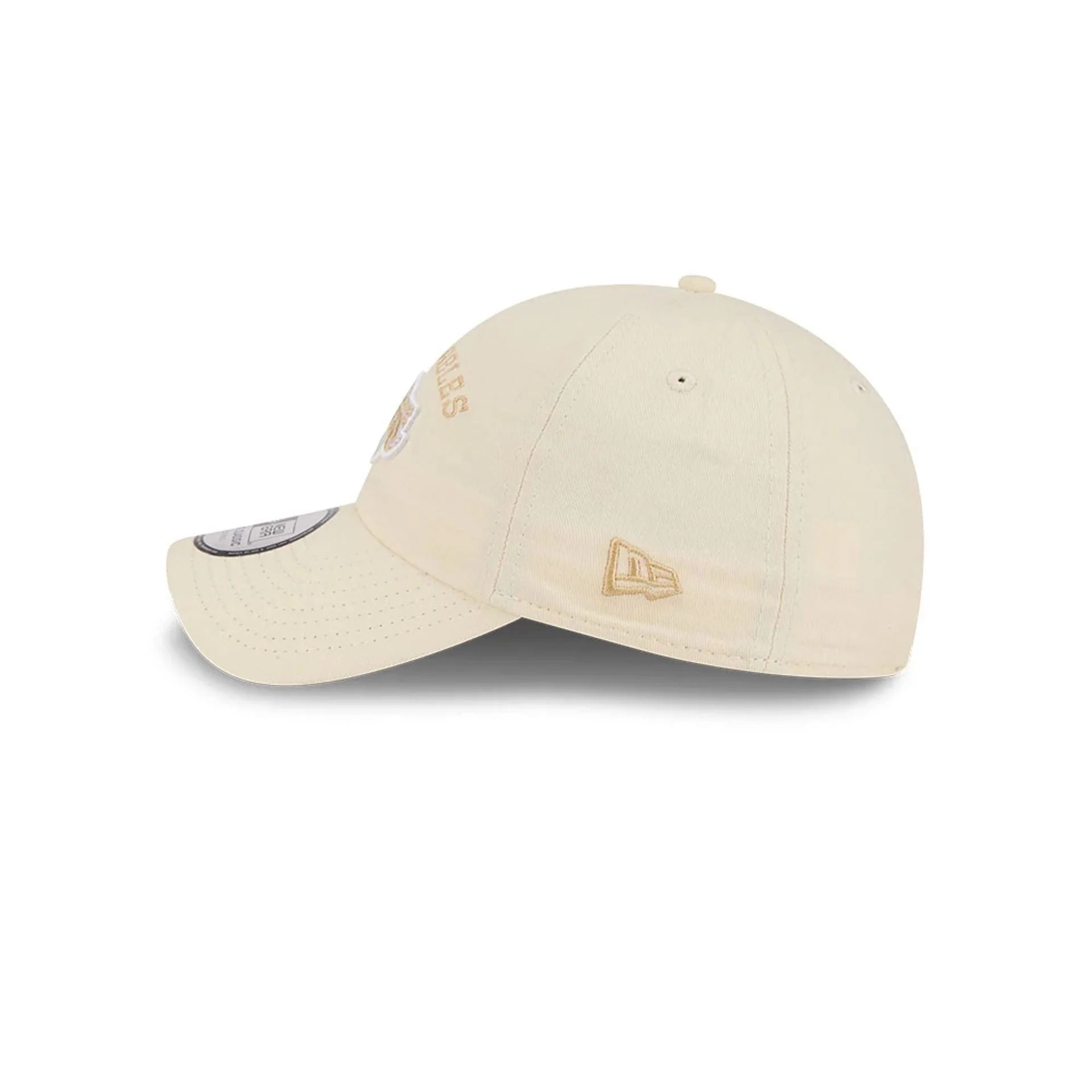 LA Lakers NBA Team Logo White Casual Classic Adjustable Cap - Image 5
