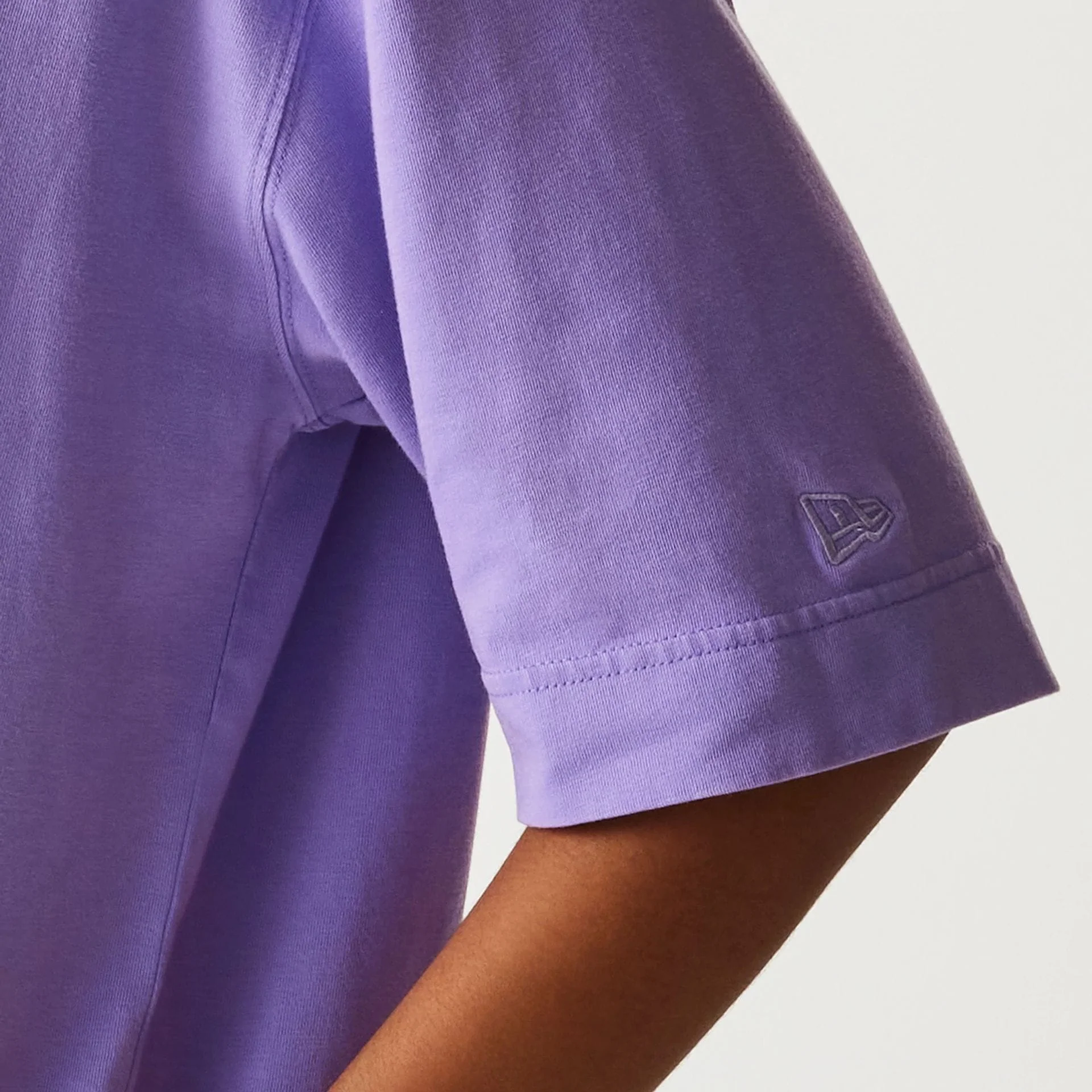 LA Lakers NBA Washed Purple Box T-Shirt - Image 8