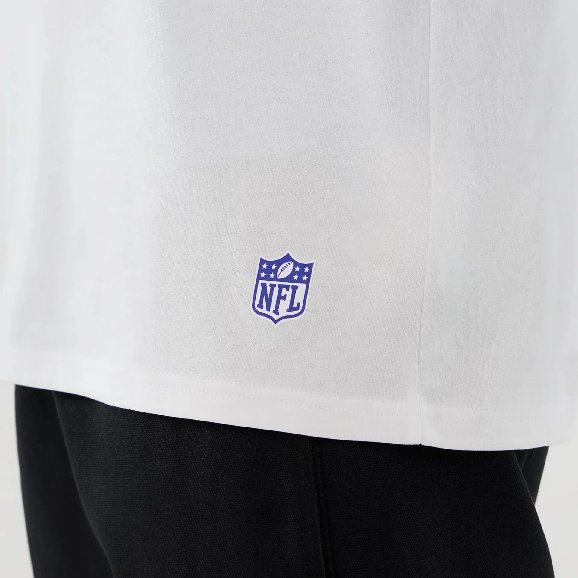 LA Rams NFL International Series Games 2025 White Oversized T-Shirt - Image 5