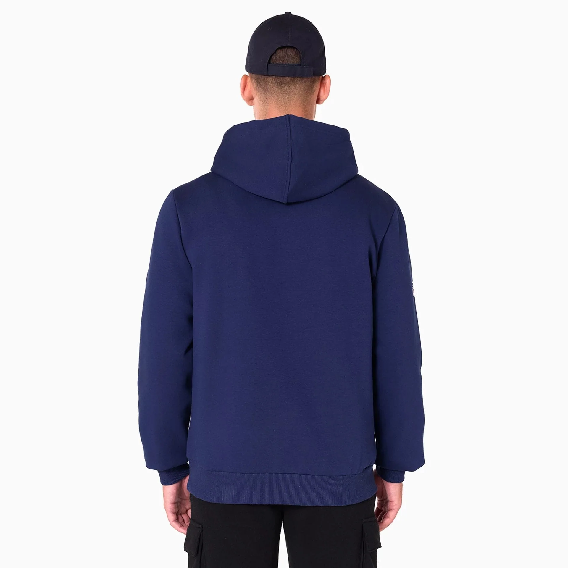 LA Rams NFL Navy Pullover Hoodie - Image 7
