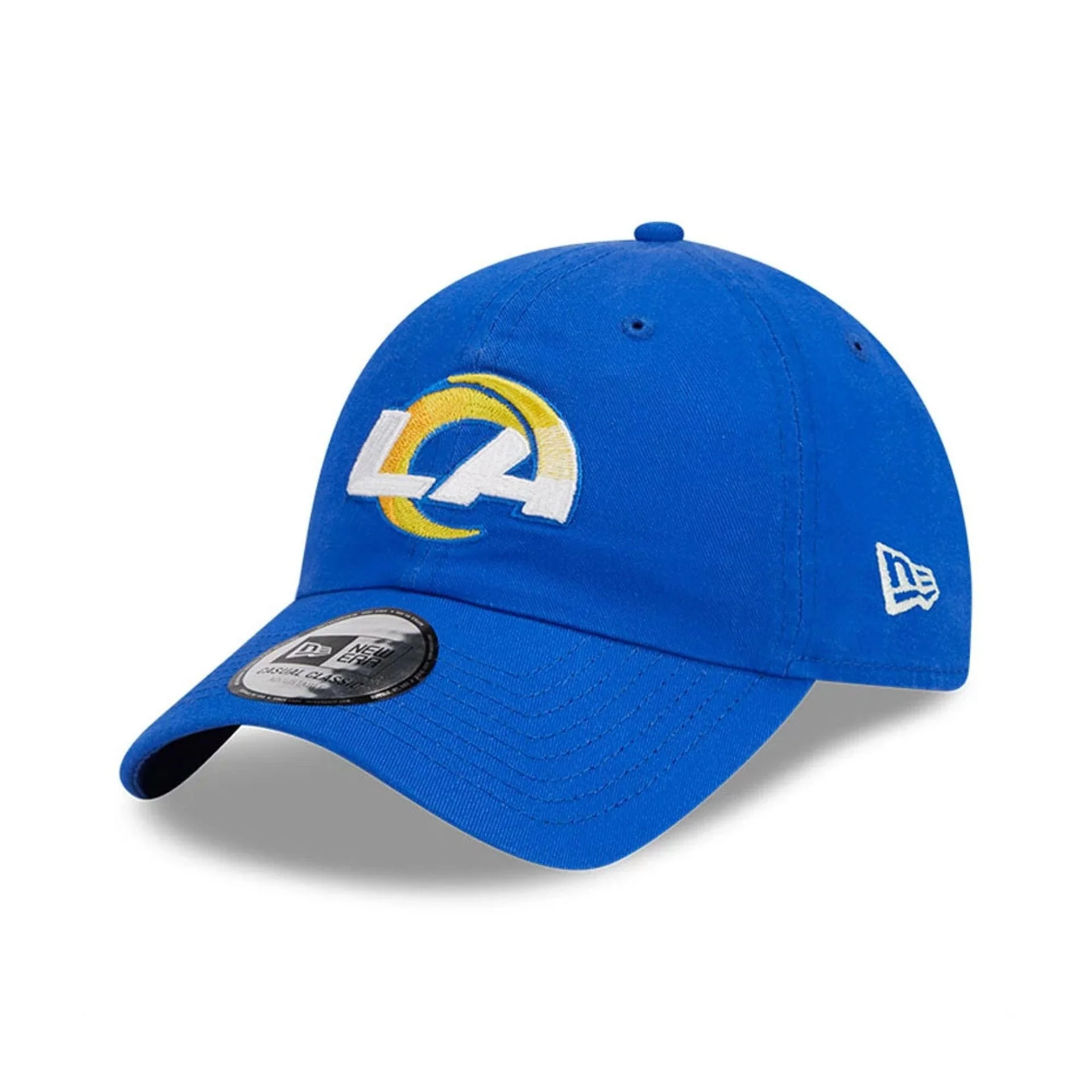 LA Rams NFL X Bad Bunny Bright Blue Casual Classic Adjustable Cap - Image 3