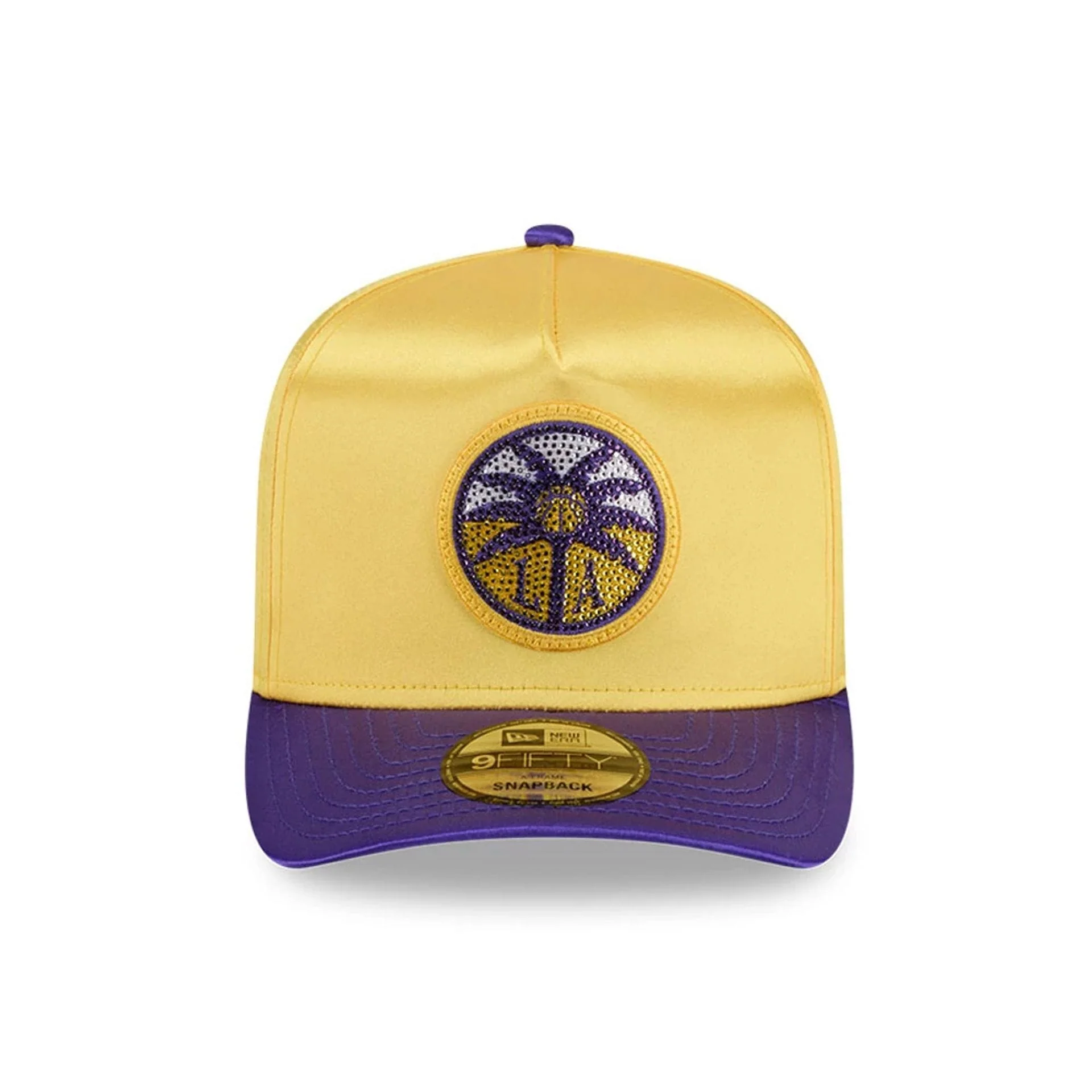 LA Sparks WNBA Draft 2026 Yellow 9FIFTY A-Frame Snapback Adjustable Cap - Image 3