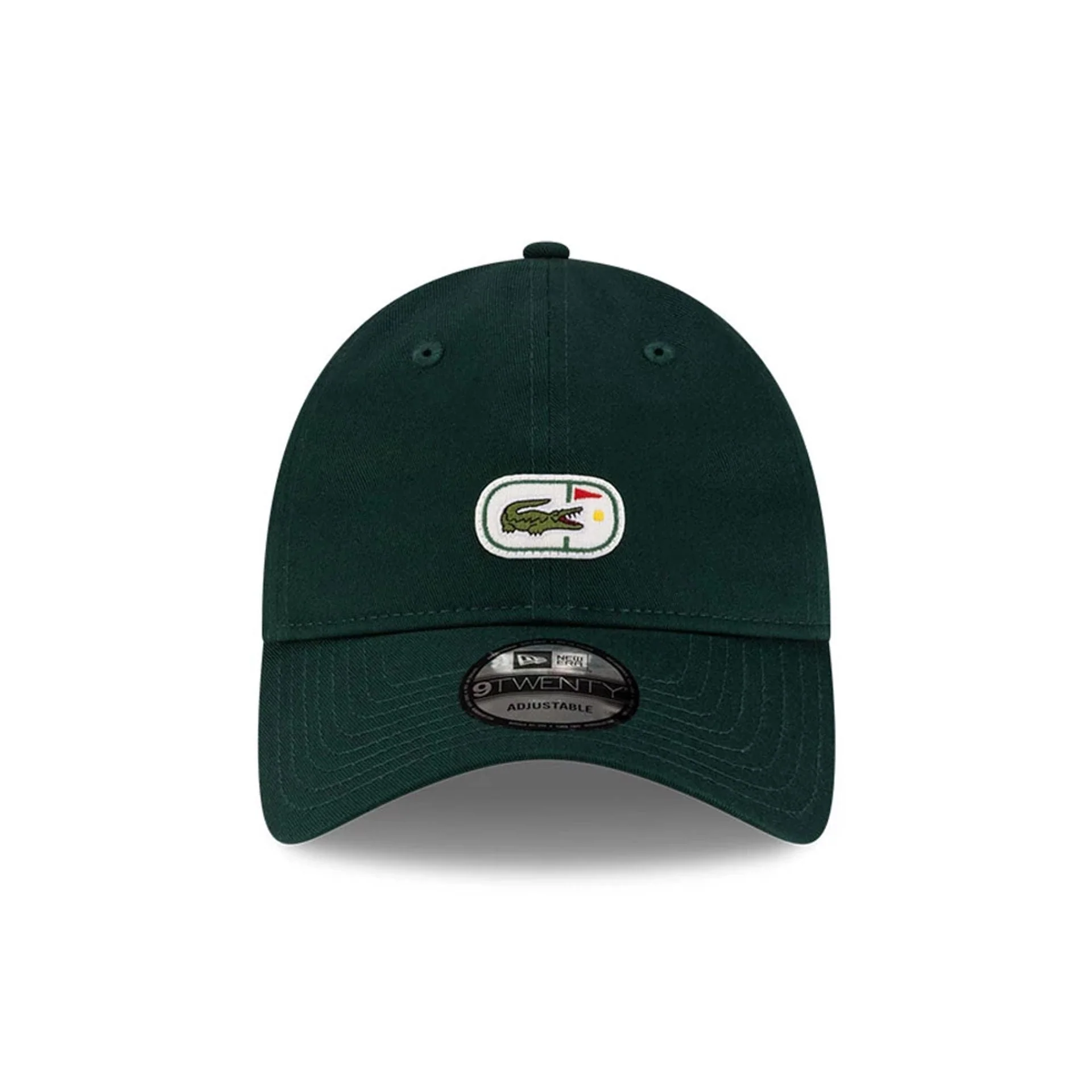 Lacoste X New Era Dark Green 9TWENTY Adjustable Cap - Image 3