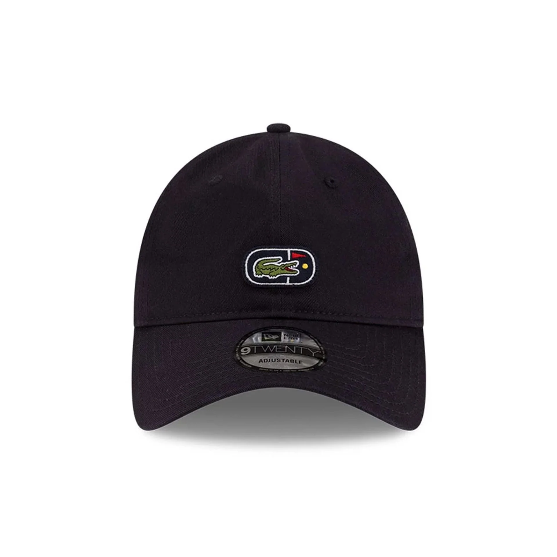 Lacoste X New Era Navy 9TWENTY Adjustable Cap - Image 3