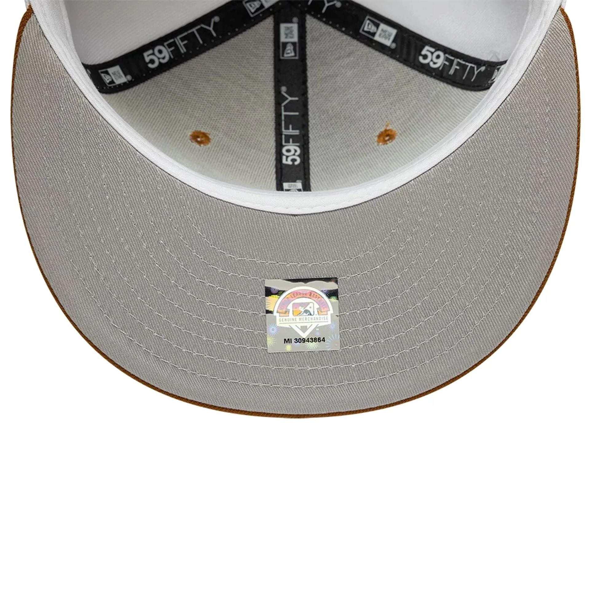 Lake Elsinore Storm MiLB Pinwheel Cream 59FIFTY Fitted Cap - Image 2