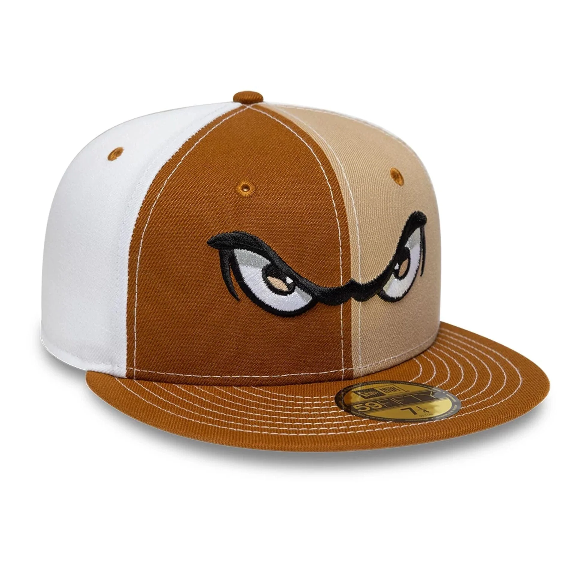 Lake Elsinore Storm MiLB Pinwheel Cream 59FIFTY Fitted Cap - Image 4