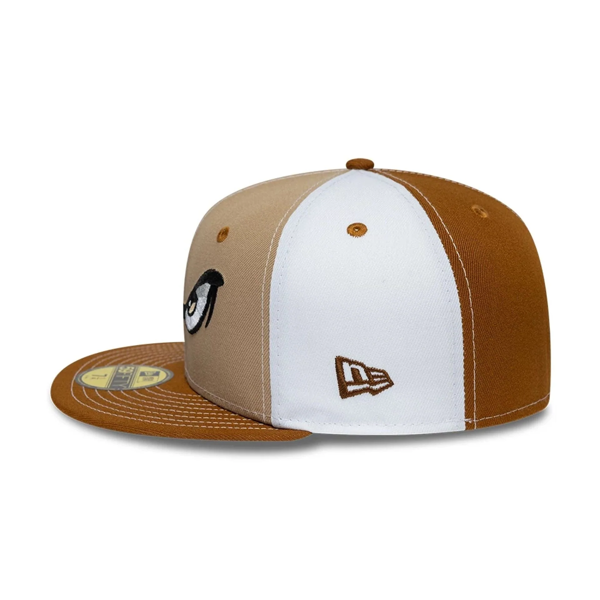 Lake Elsinore Storm MiLB Pinwheel Cream 59FIFTY Fitted Cap - Image 6
