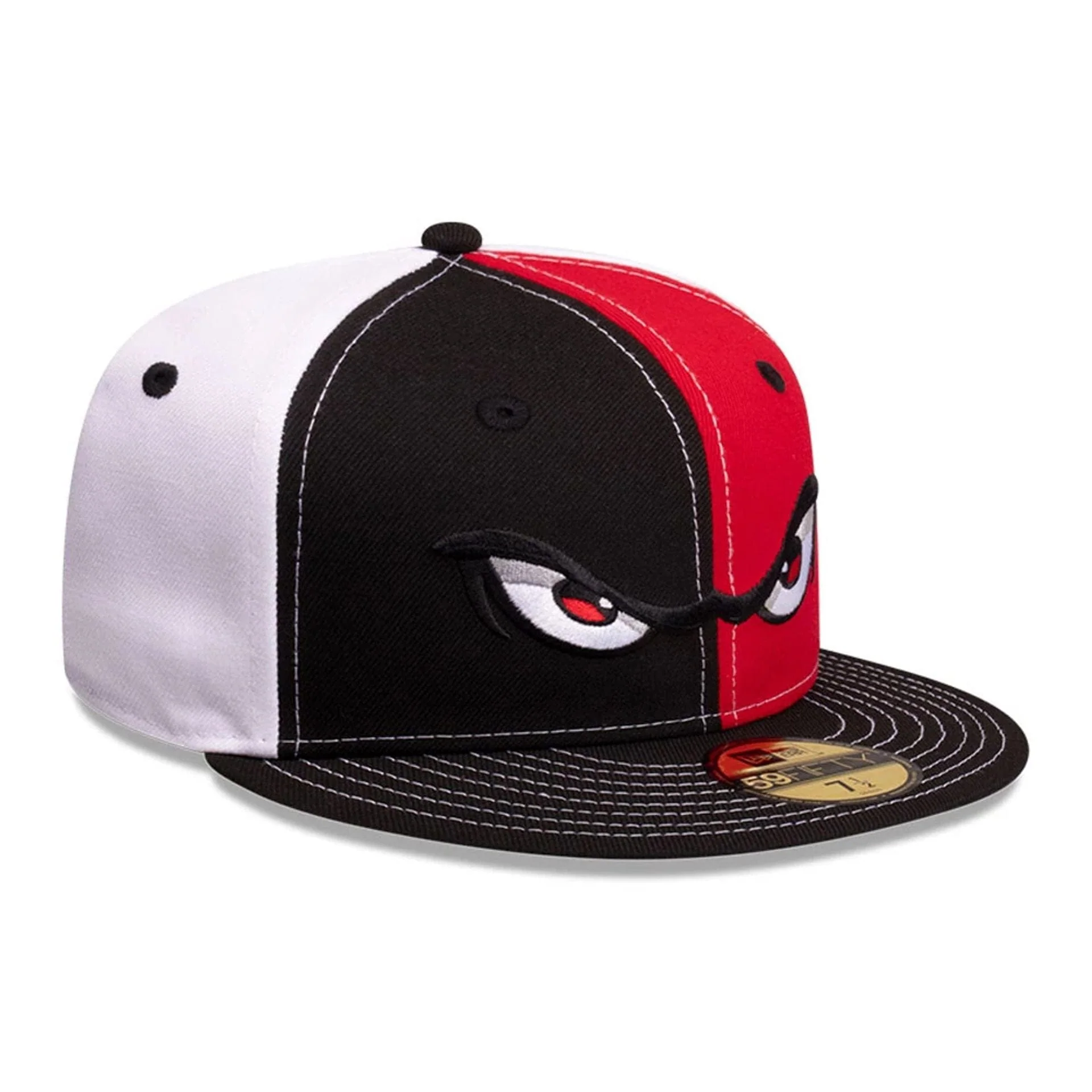 Lake Elsinore Storm MiLB Pinwheel Red 59FIFTY Fitted Cap - Image 4