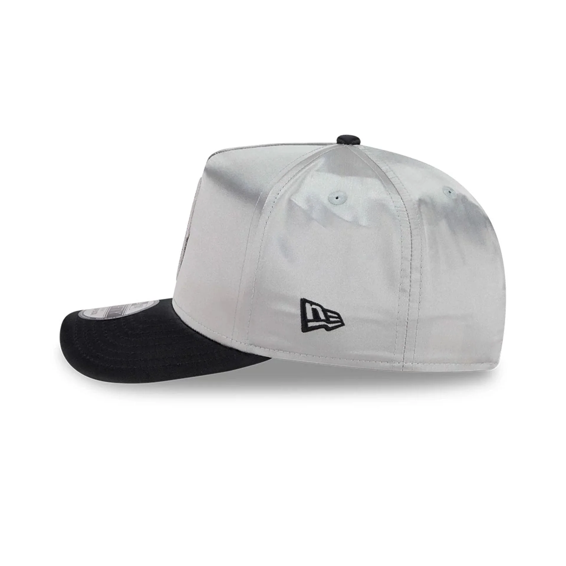 Las Vegas Aces WNBA Draft 2026 Silver 9FIFTY A-Frame Snapback Adjustable Cap - Image 5
